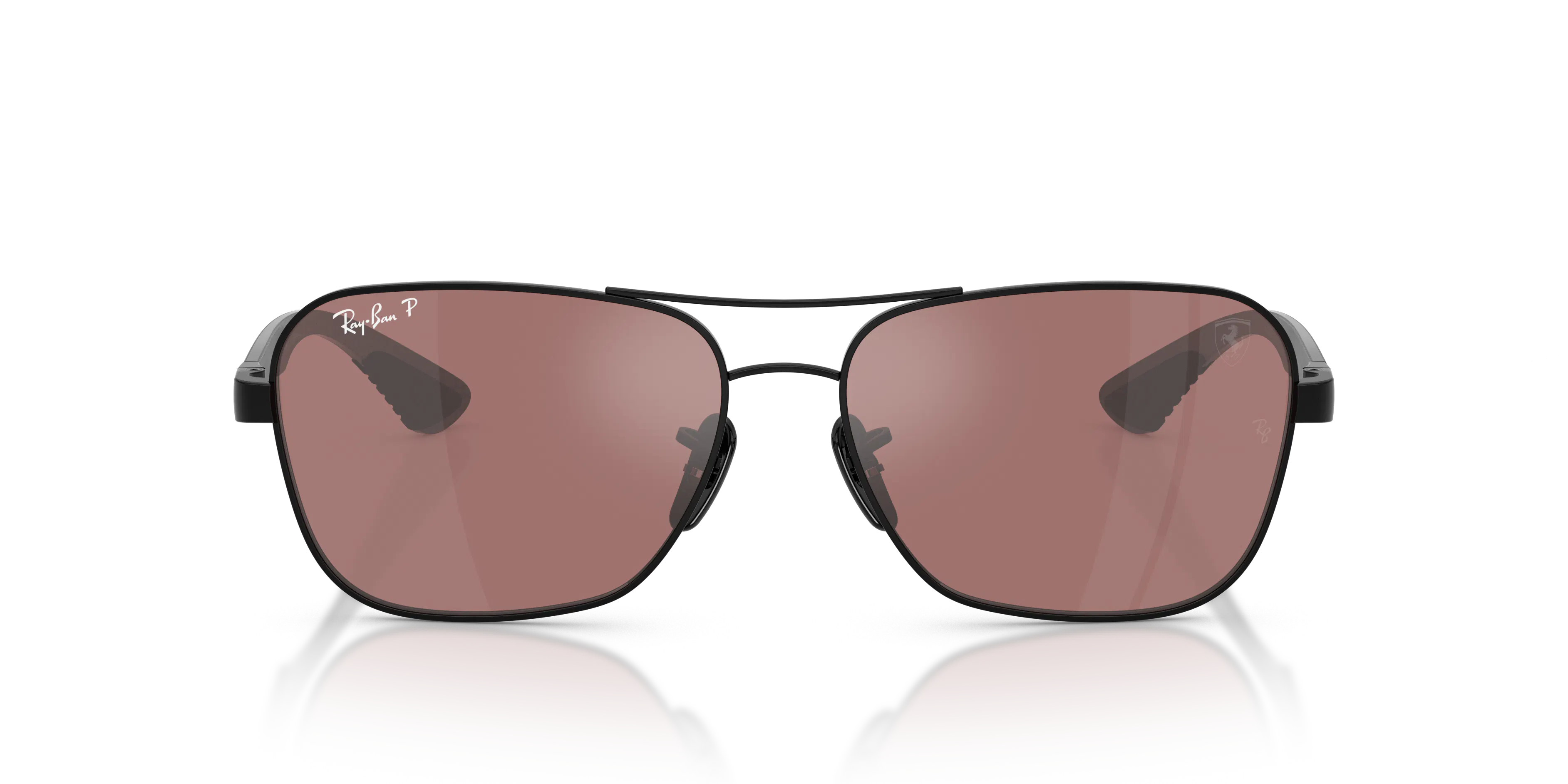 Front, Ray-Ban Scuderia Ferrari Collection Polarized+ Lenses RB8336M F117H2