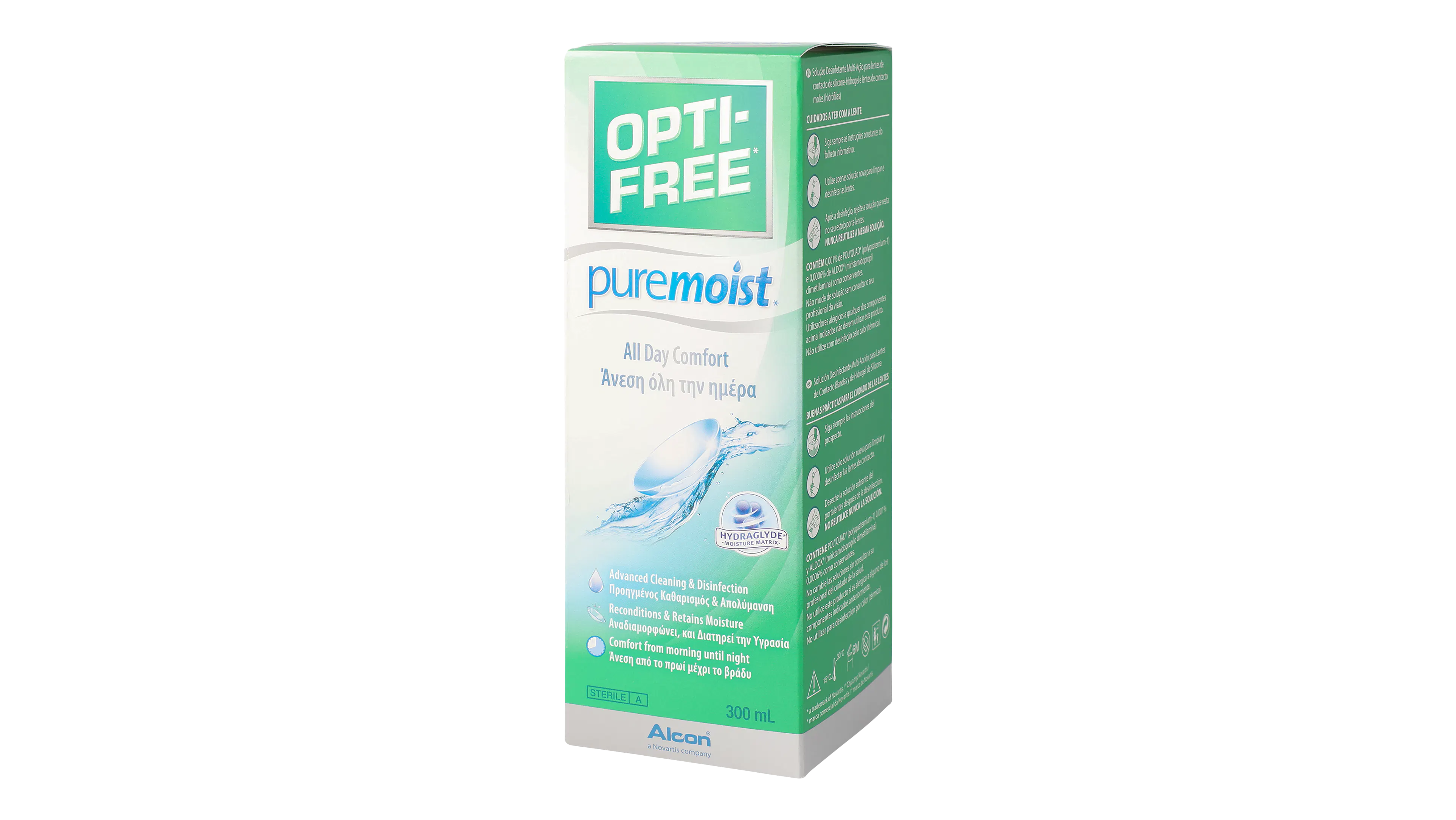 Angle_Left01, Opti-Free PureMoist Solución única 300ml