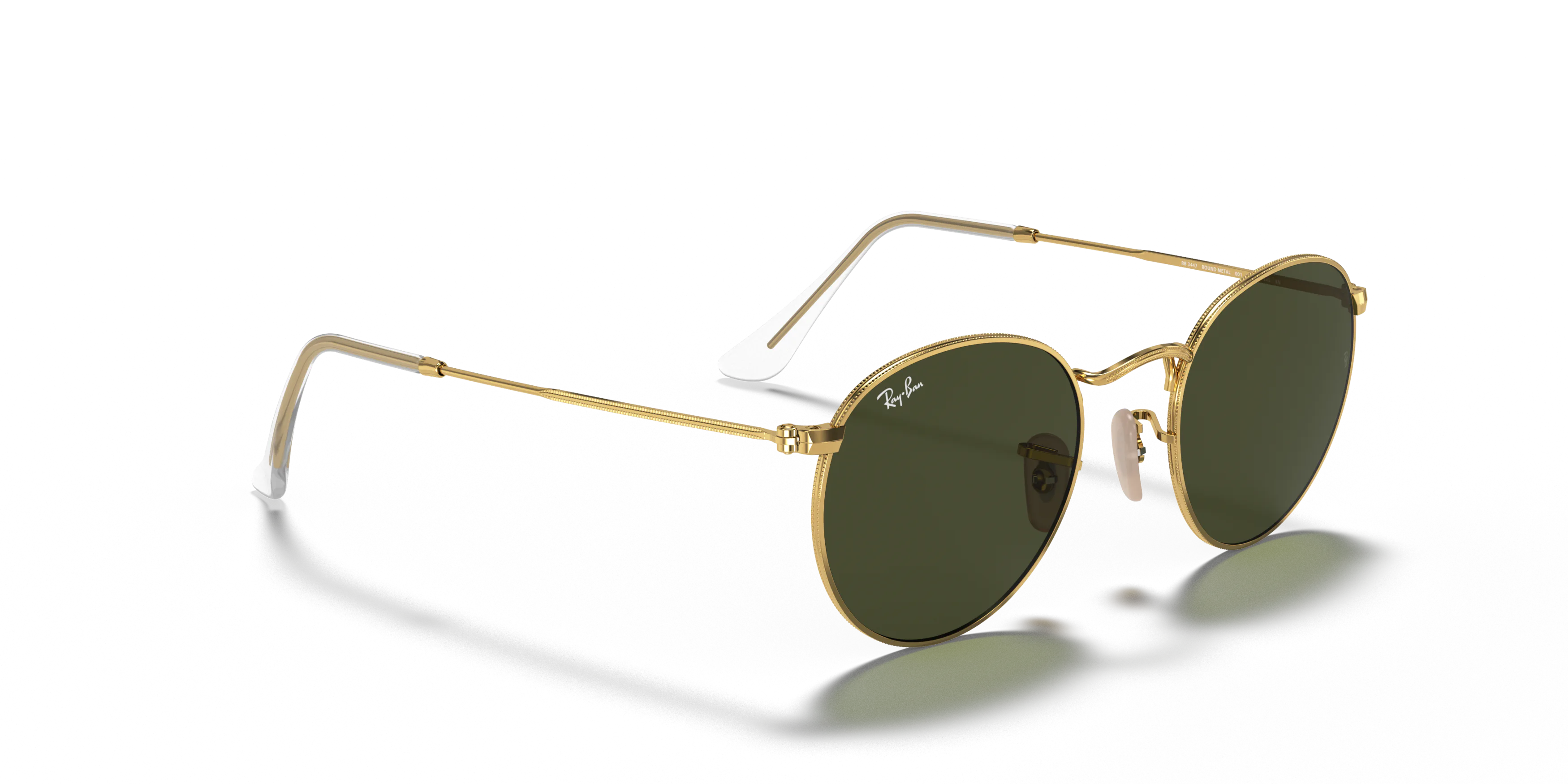 Angle_Right01, Ray-Ban Round Metal RB3447 001 50