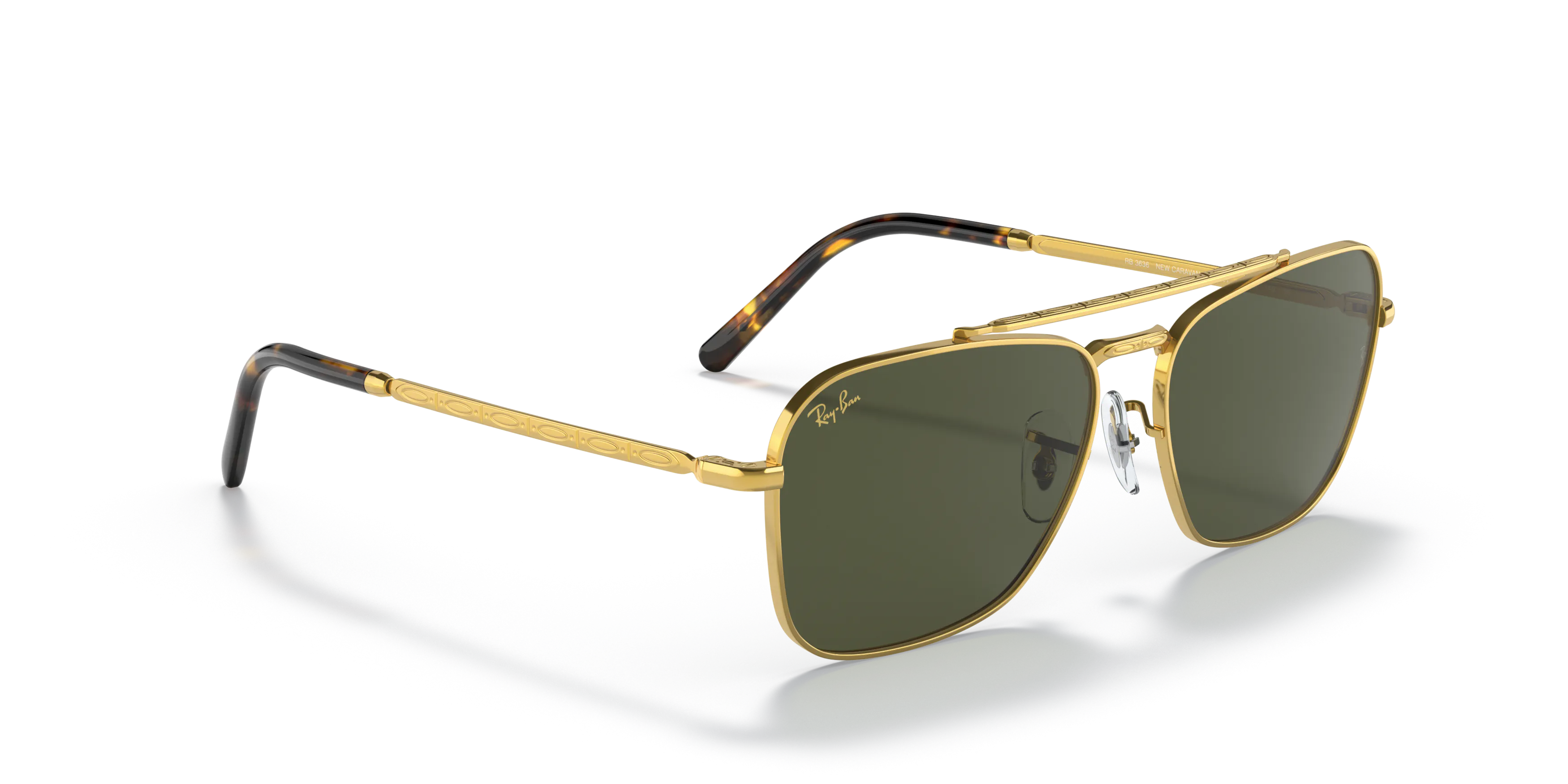 Angle_Right01, Ray-Ban New Caravan RB3636 919631
