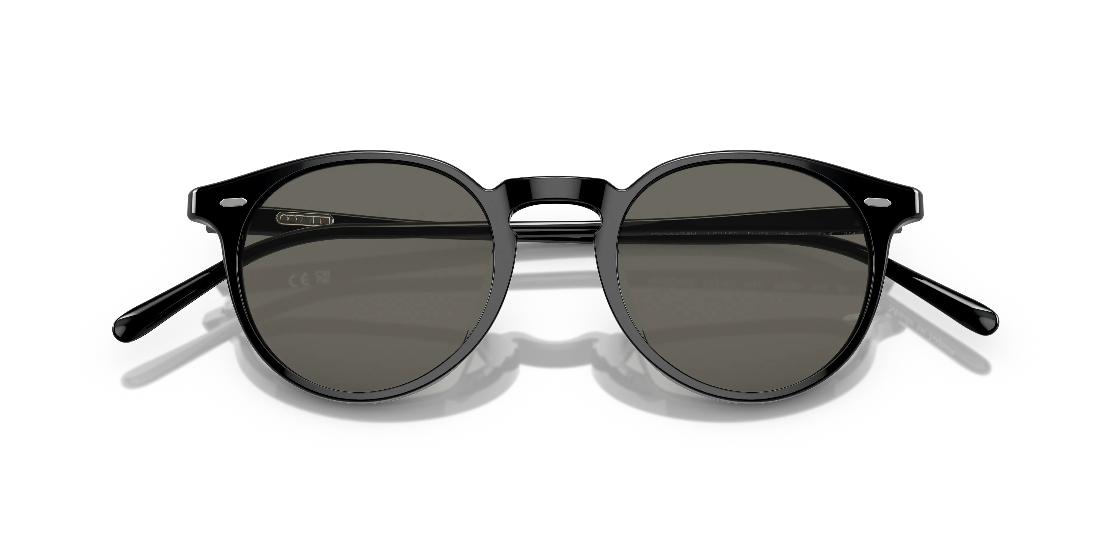 Oliver Peoples OV5529SU N.02 Sun Sunglasses with Black frame and