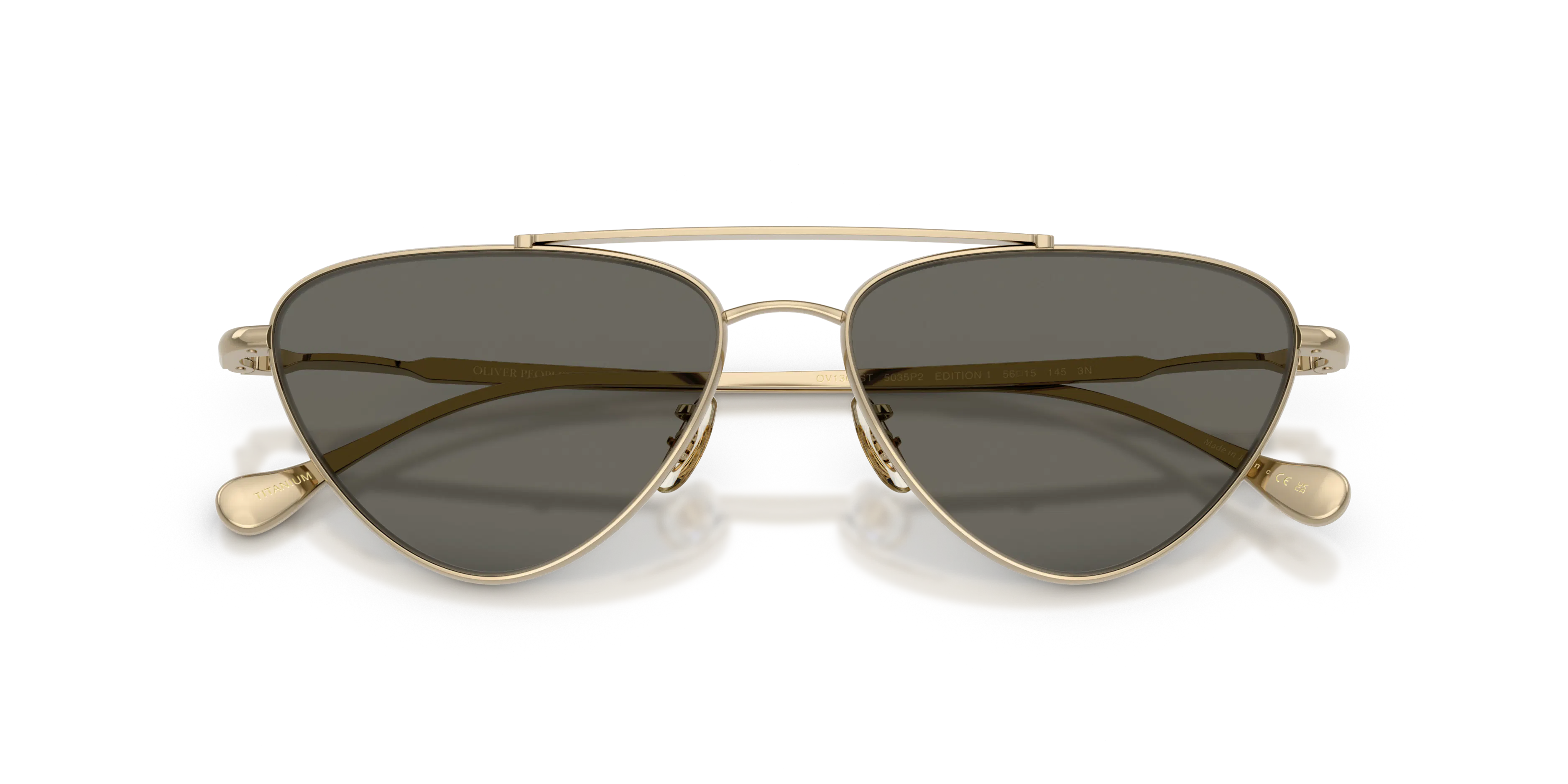 Oliver Peoples EDITION 1 OV1369ST – Gold Frame with Grey Lenses