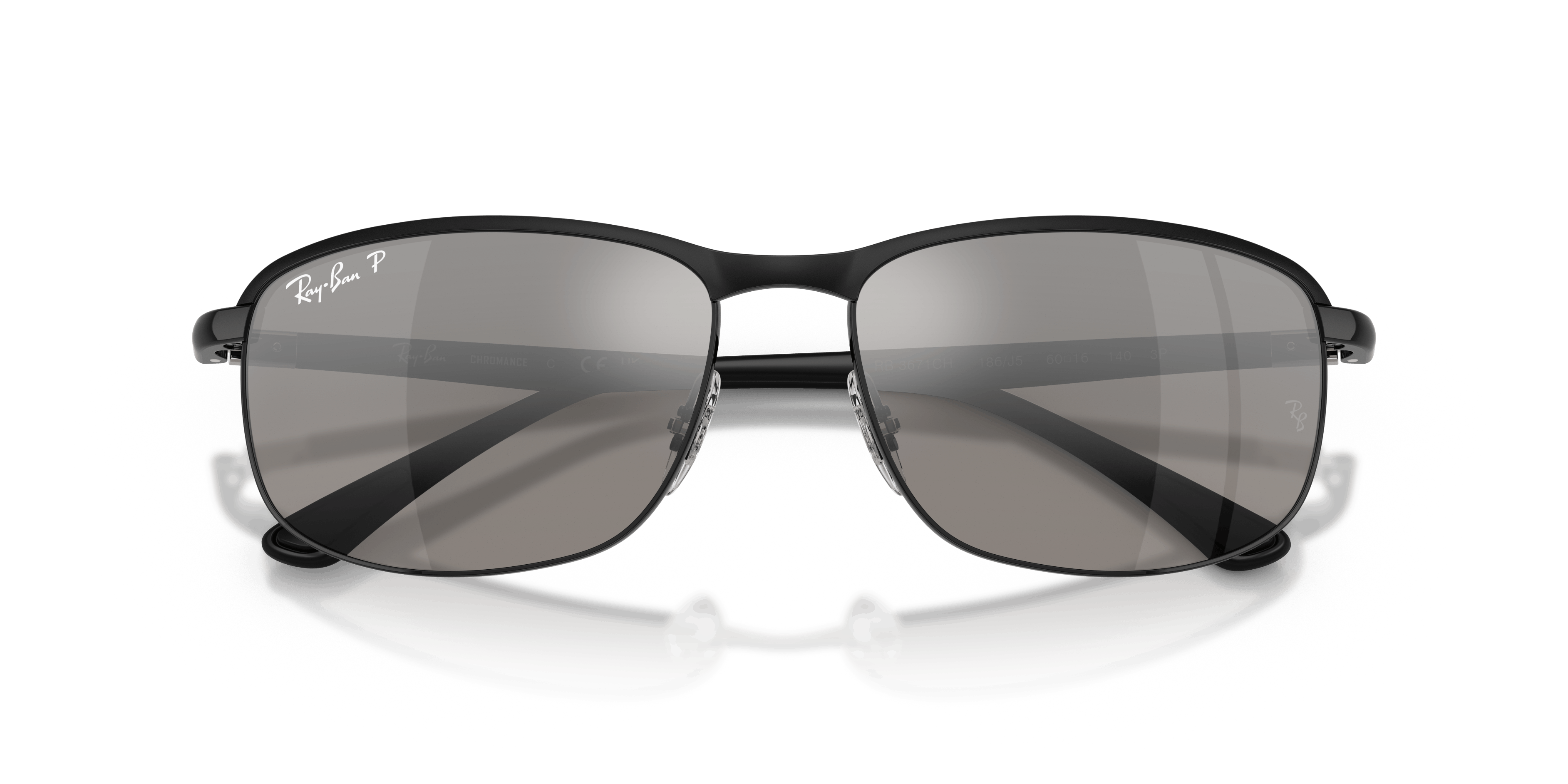 Folded, Ray-Ban Chromance RB3671CH 9144J0