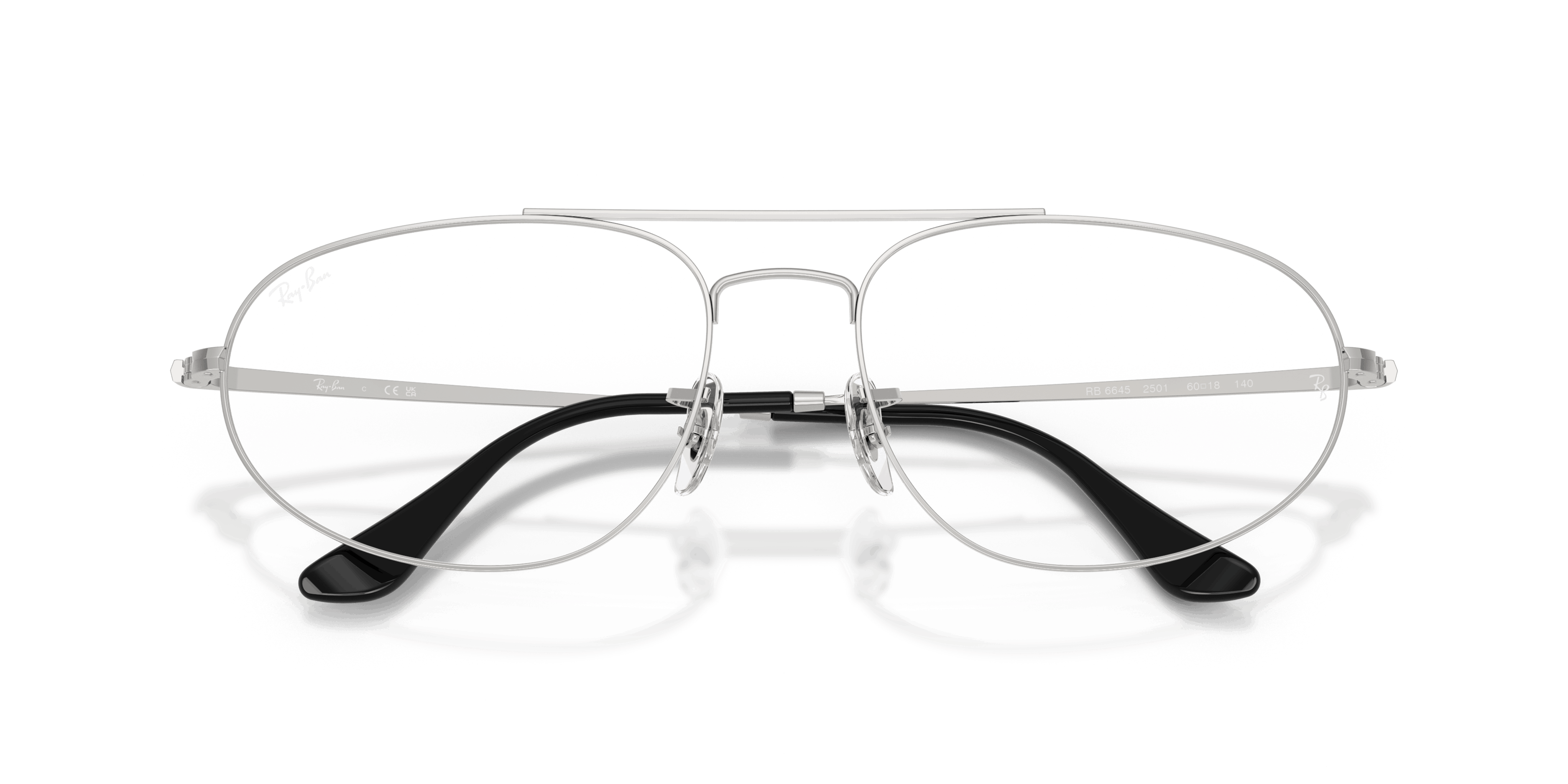 Folded, Ray-Ban Explorer IV RX 6645 Glasses