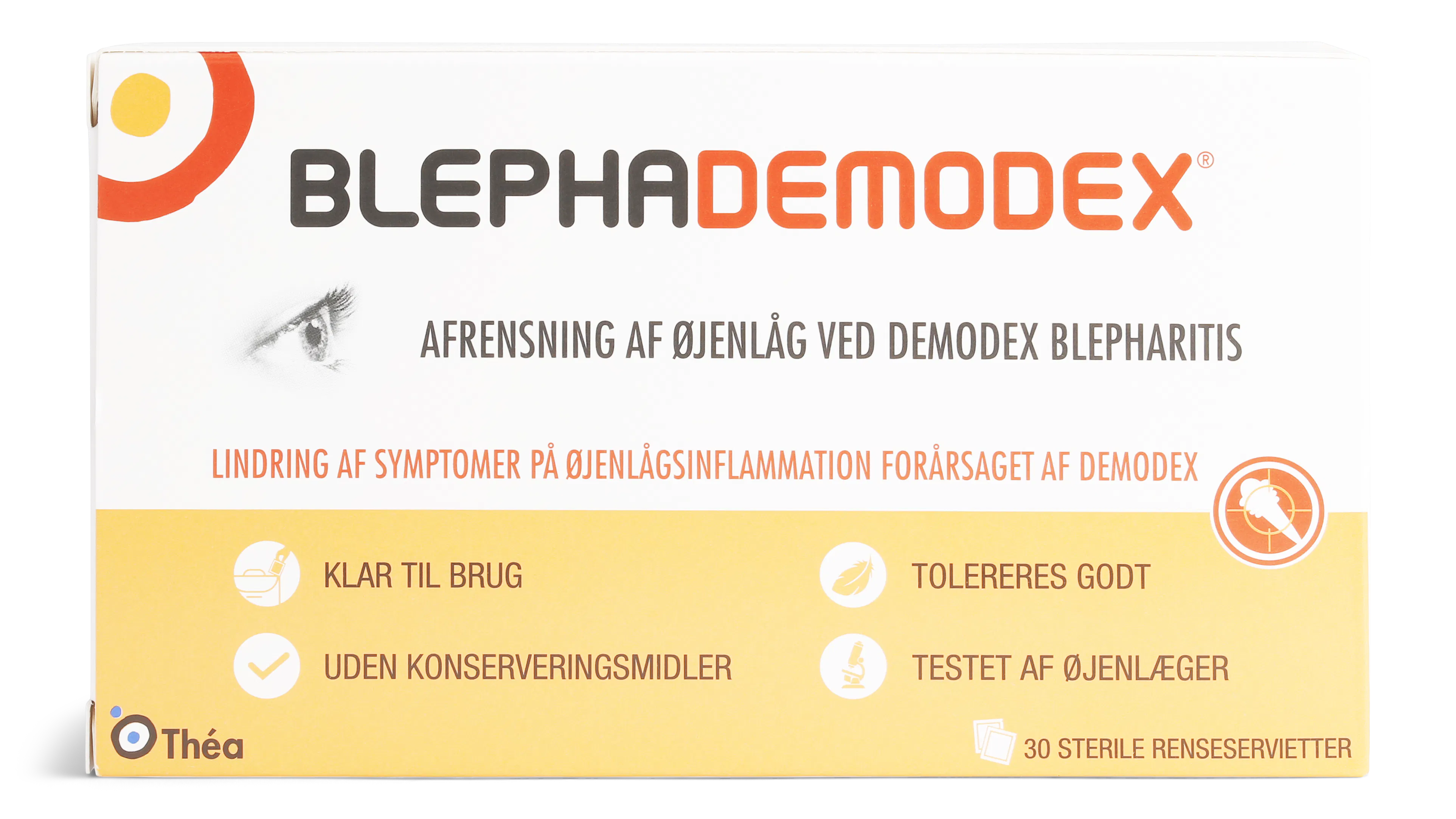 Front, Blephademodex Til Tørre Øjne 30stk