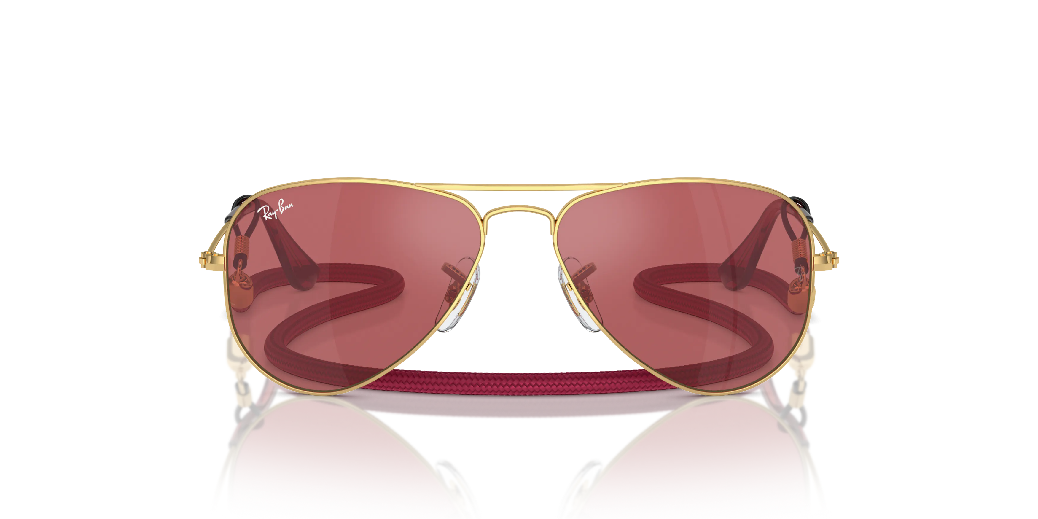 Front, Ray-Ban JUNIOR AVIATOR RB9506S 223/B5