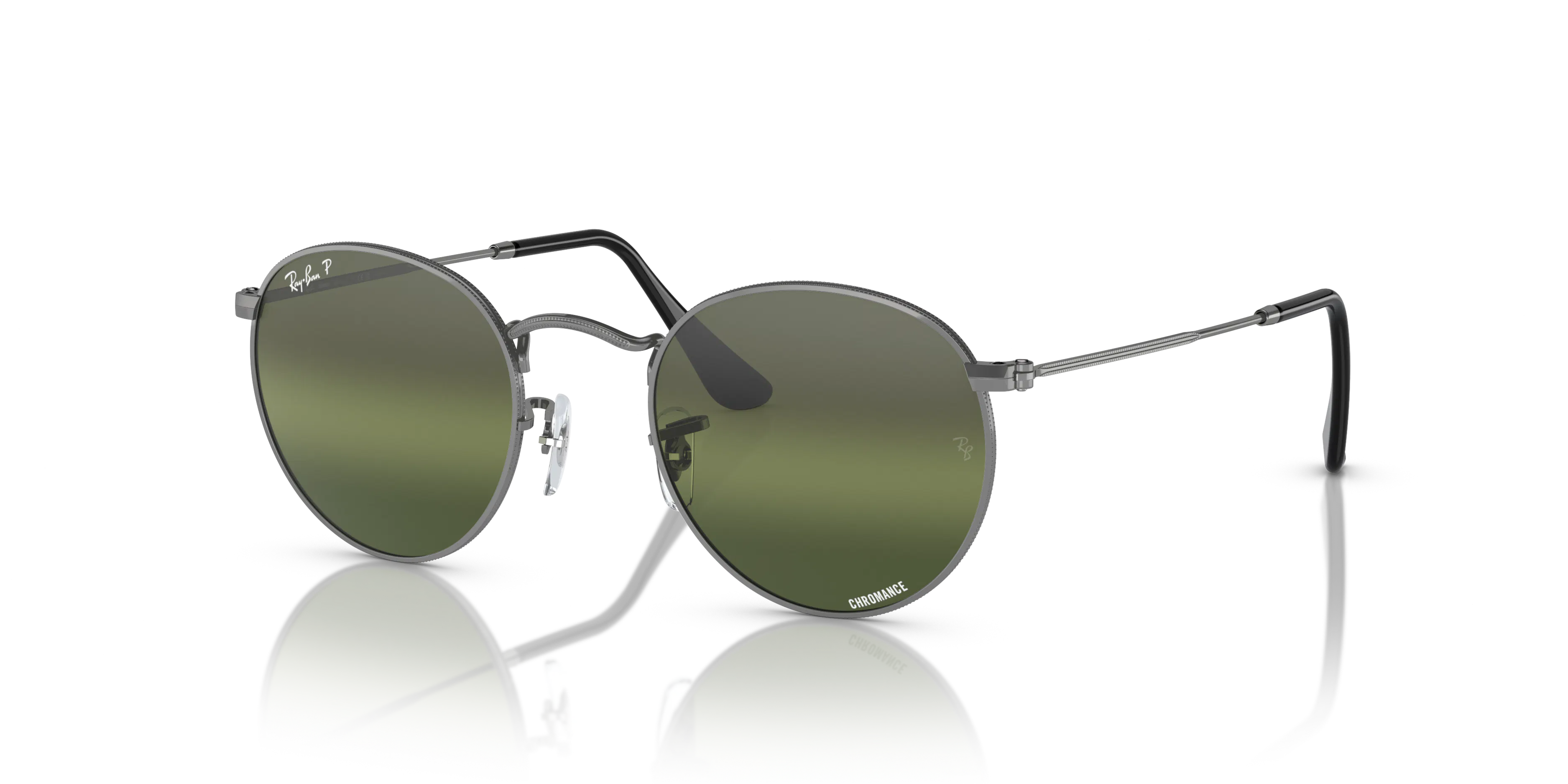 Angle_Left01, Ray-Ban ROUND METAL RB3447 004/G4