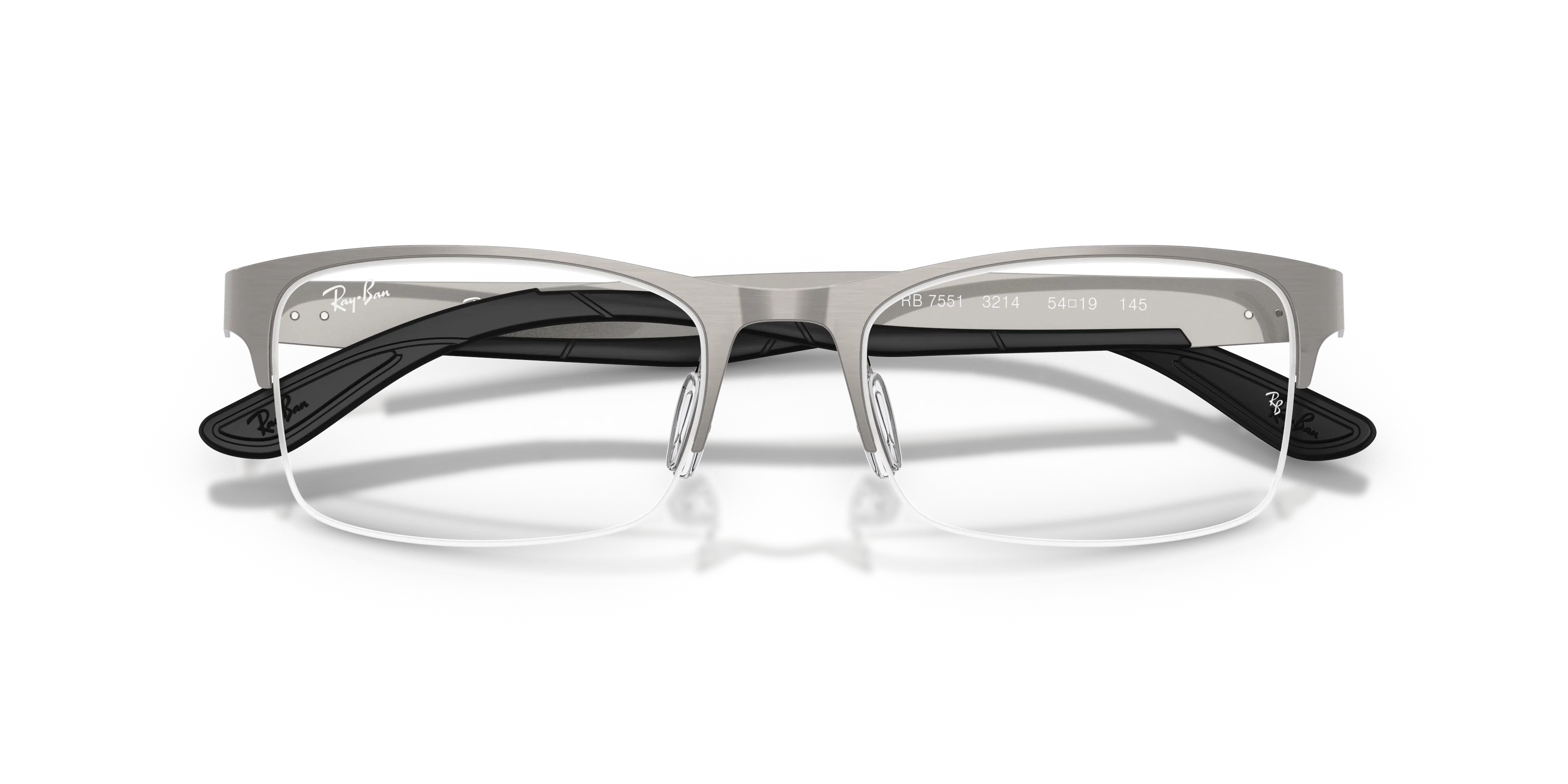 Folded, RAY-BAN RB7551 Optics 3214