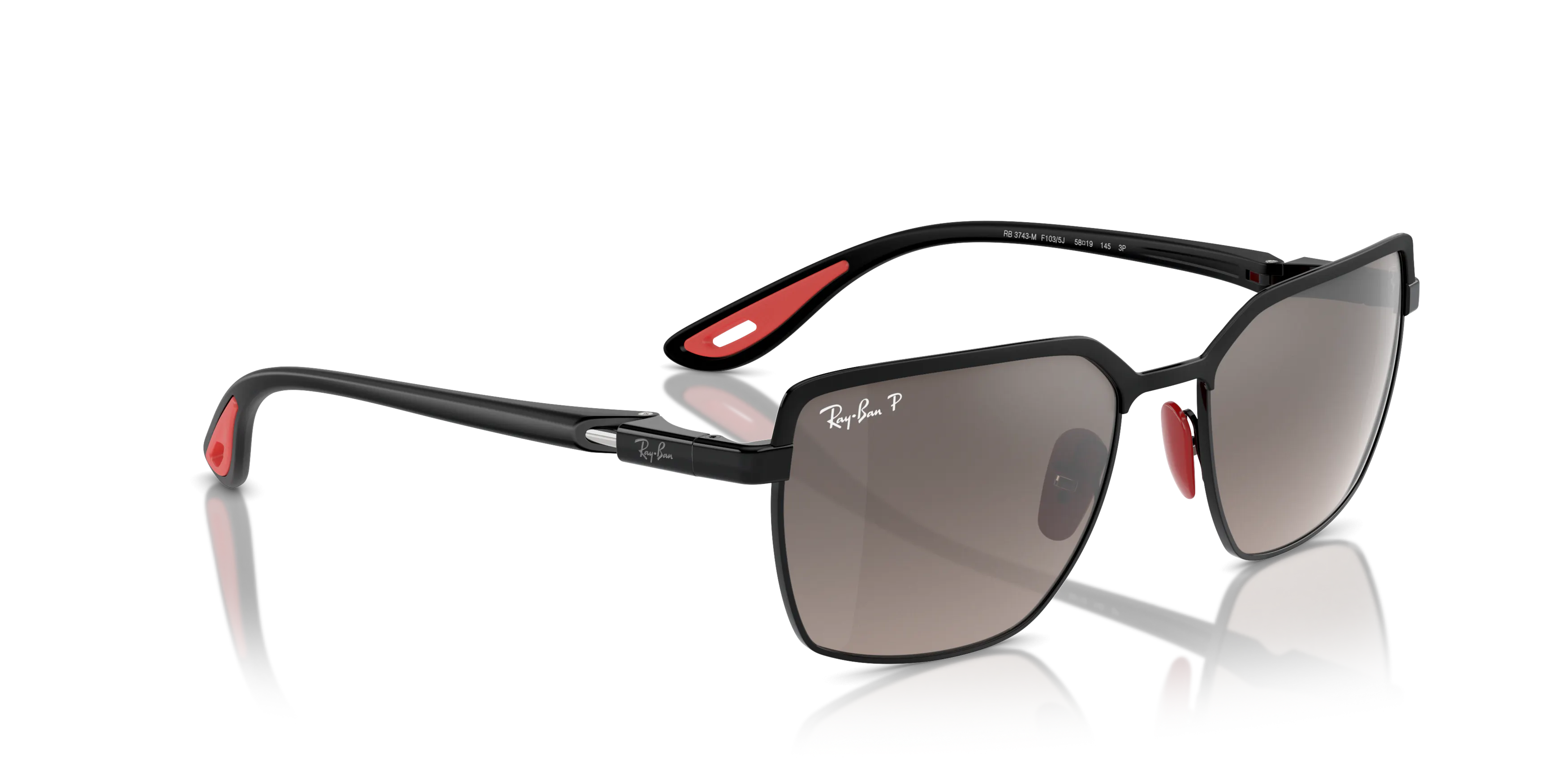 Angle_Right01, Ray-Ban Scuderia Ferrari Collection RB3743M F1035J
