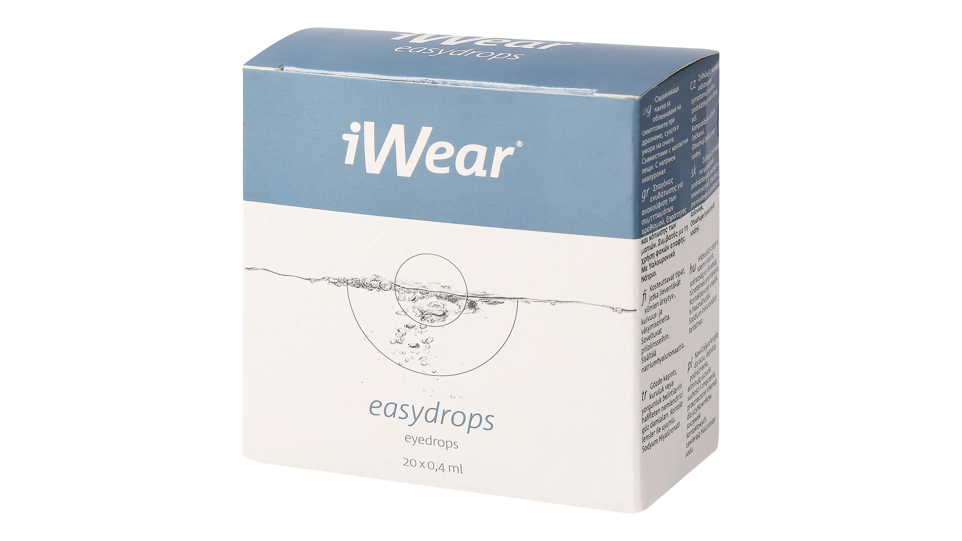 Angle_Left01, iWear easydrops För Torra Ögon 20x0,4 ml