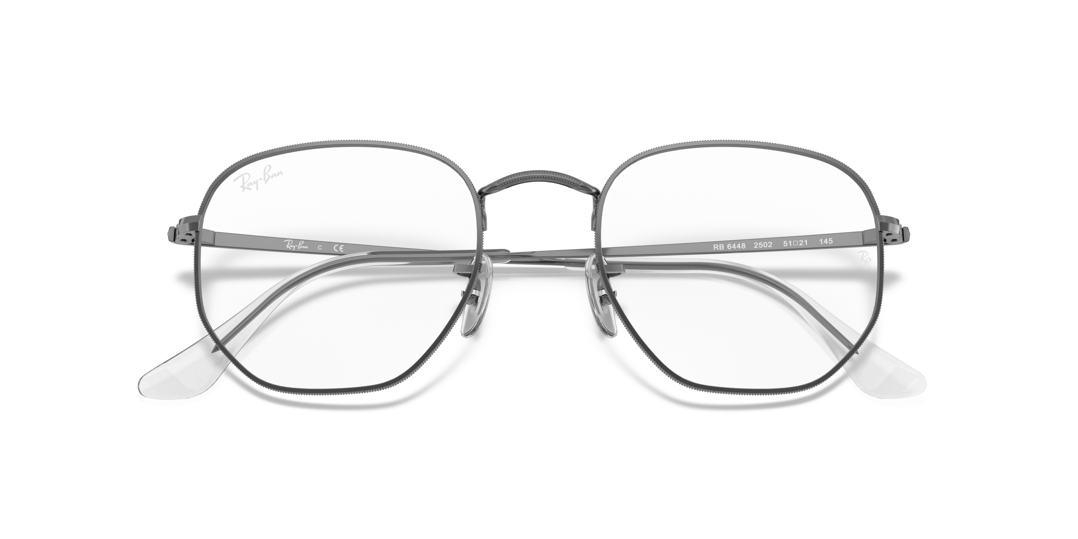 Folded, Ray-Ban Hexagonal RX 6448 Glasses