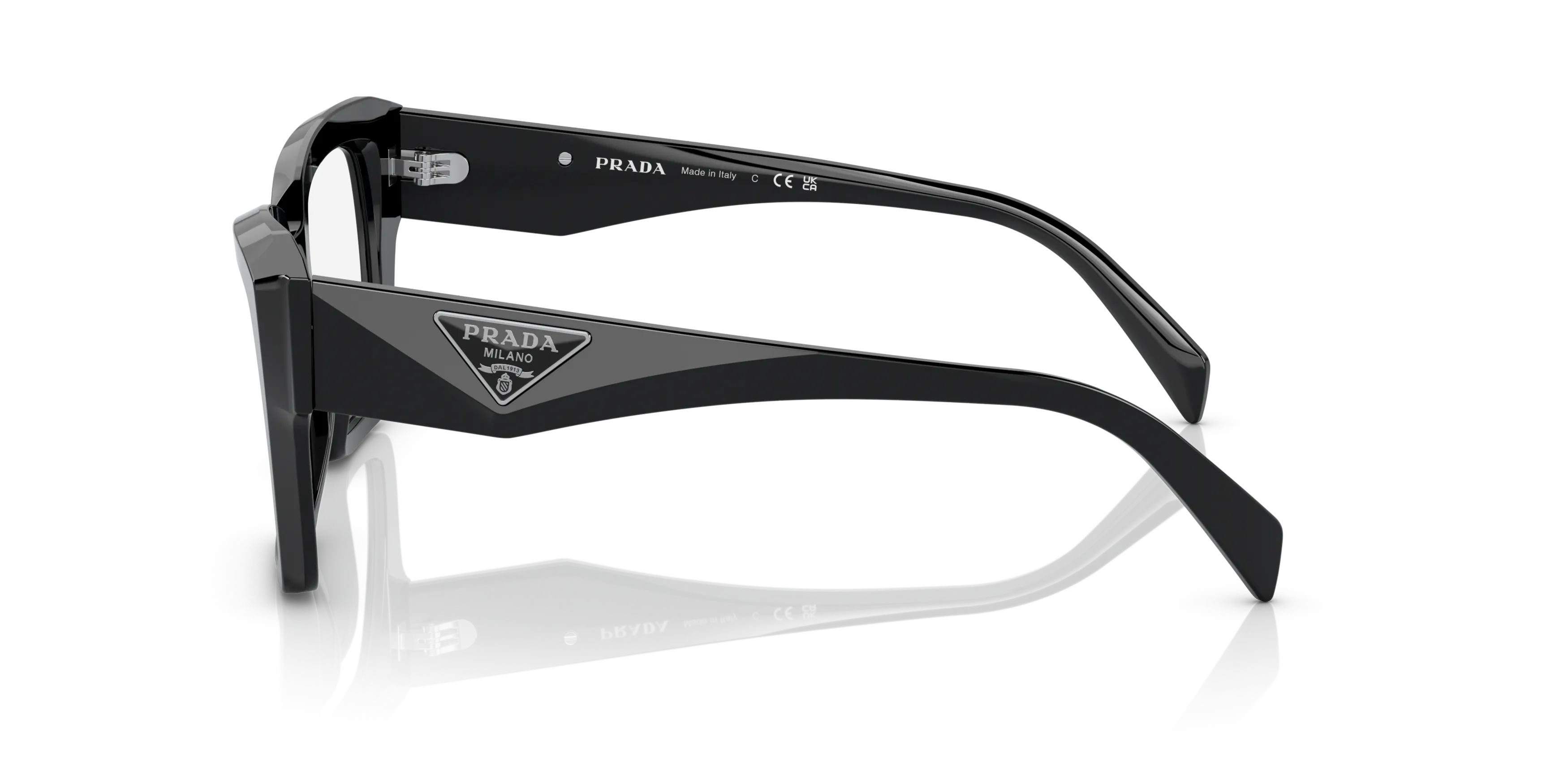 Angle_Left02, Prada 0PR 09ZV 1AB1O1 Glasögonbåge