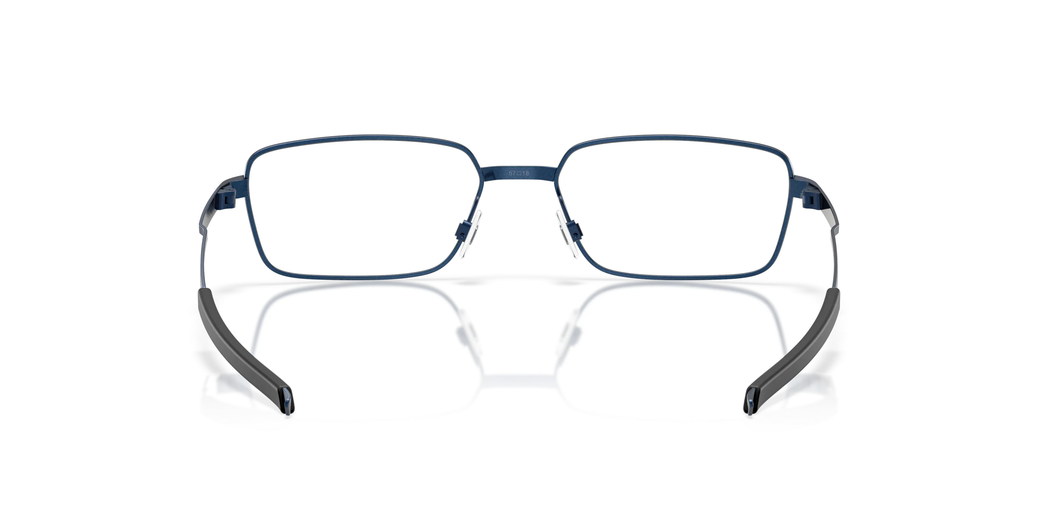 Oakley OX3036 Foil RQ rectangle Glasses with Blue frame | David Clulow