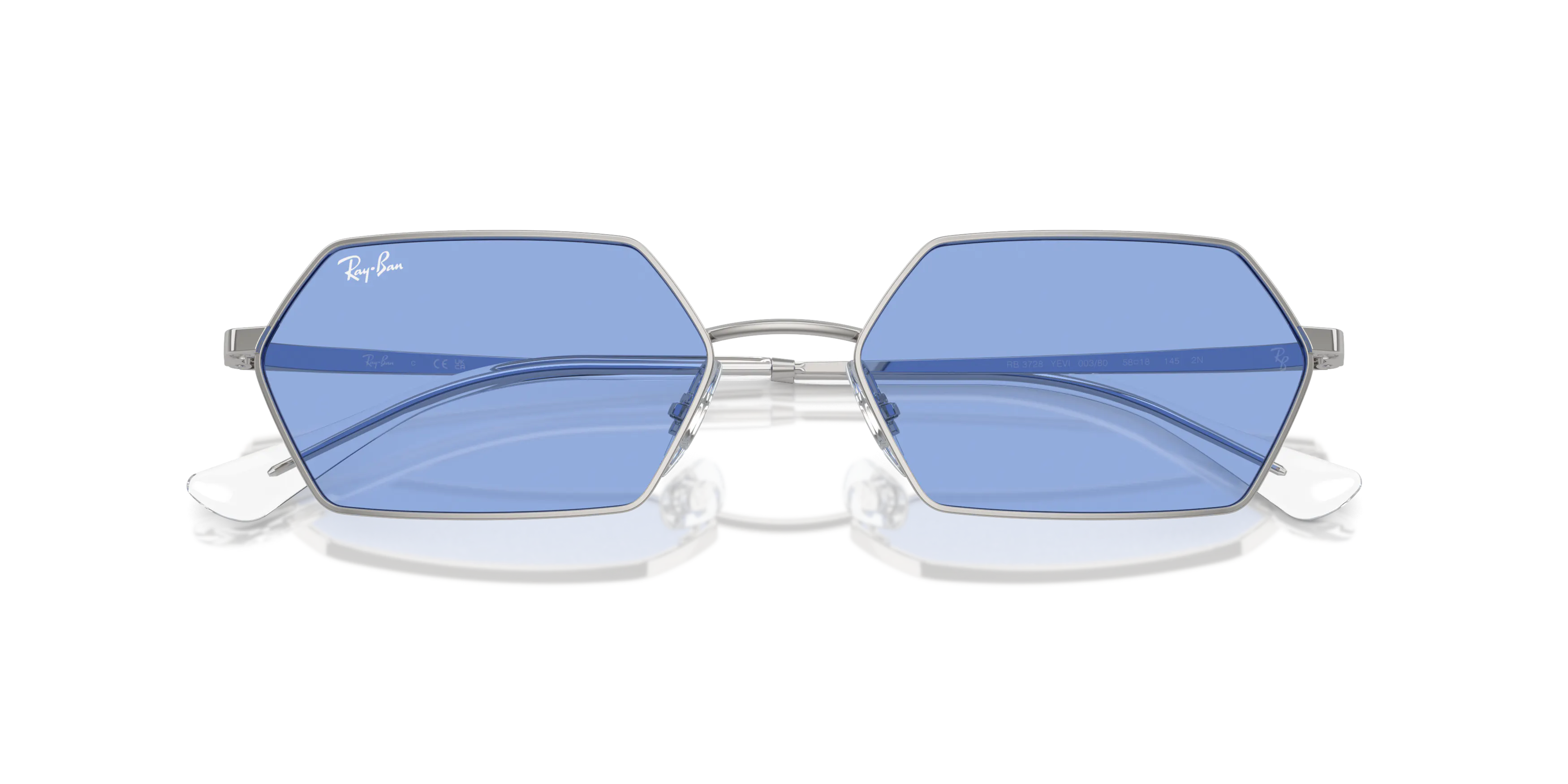 Folded, Ray-Ban Yevi Bio-Based RB 3728 Sunglasses