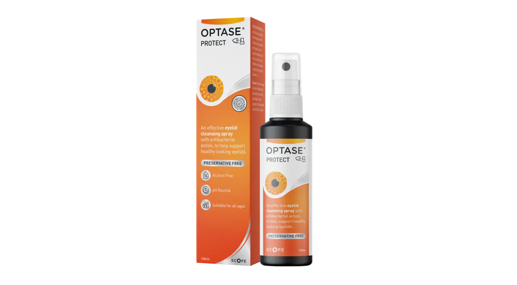 Angle_Left01, Optase Protect Eyelid Cleansing Spray 1 x 100ml