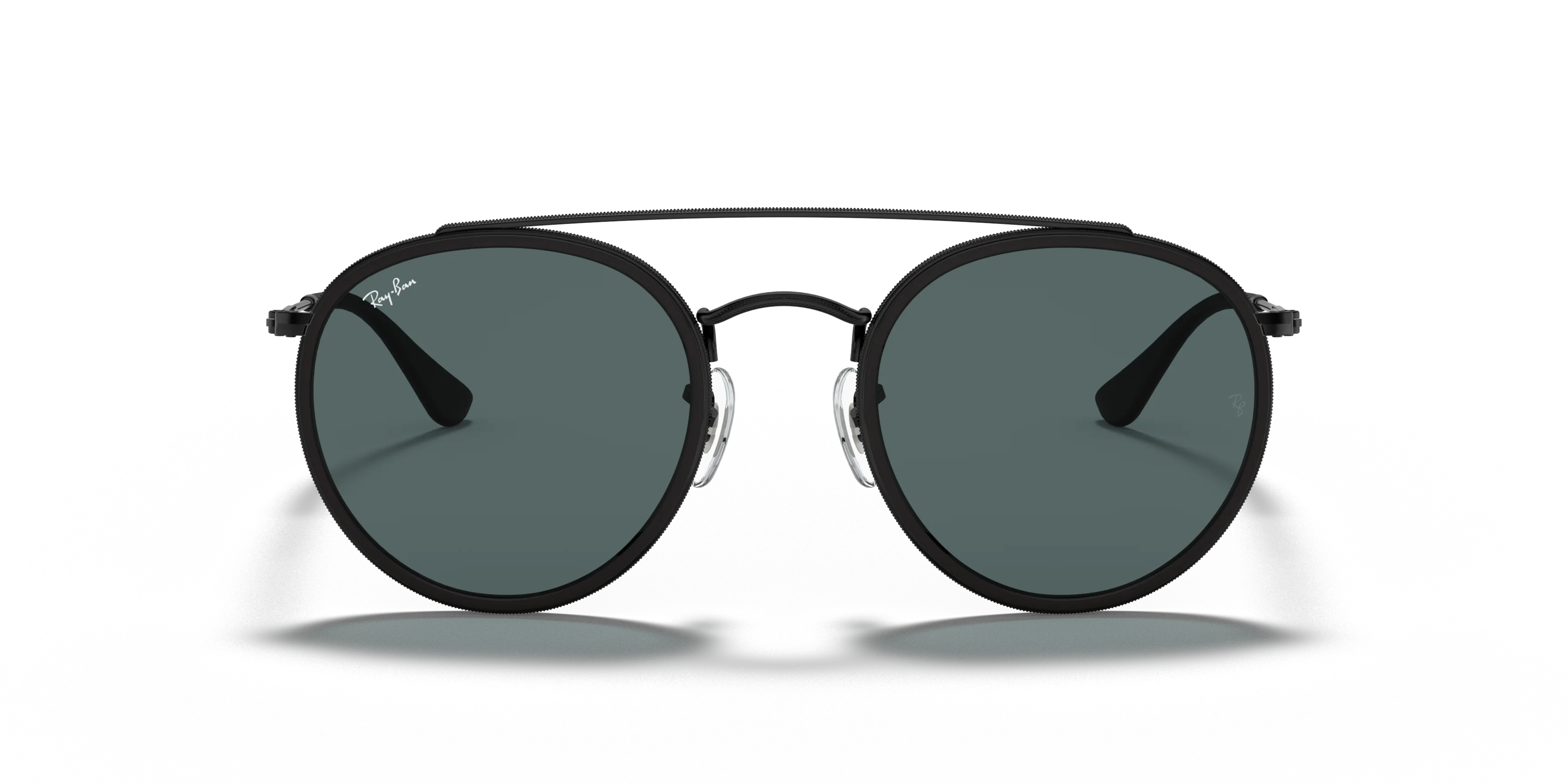 Front, Ray-Ban Round Double Bridge RB 3647N Sunglasses