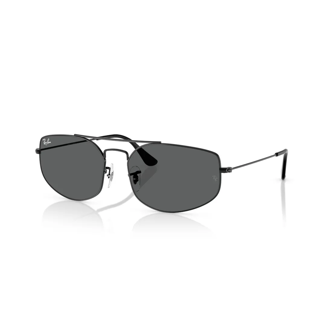 Ray-Ban Explorer V 0RB3845 Solbriller - Runde Sort Ray-Ban Explorer V 0RB3845 Solbriller - Runde Sort