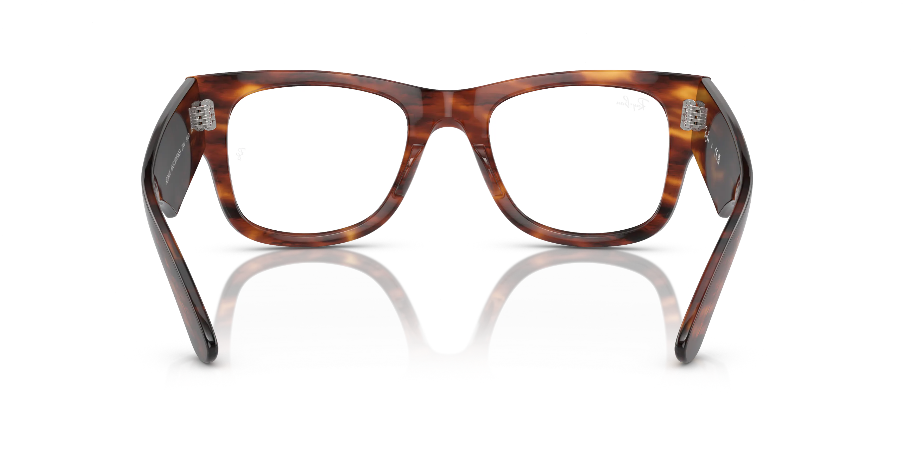 RayBan MEGA WAYFARER OPTICS RB0840V キムタク Ray-Ban RB0840V Mega Wayfarer Glasses square Glasses with Tortoise