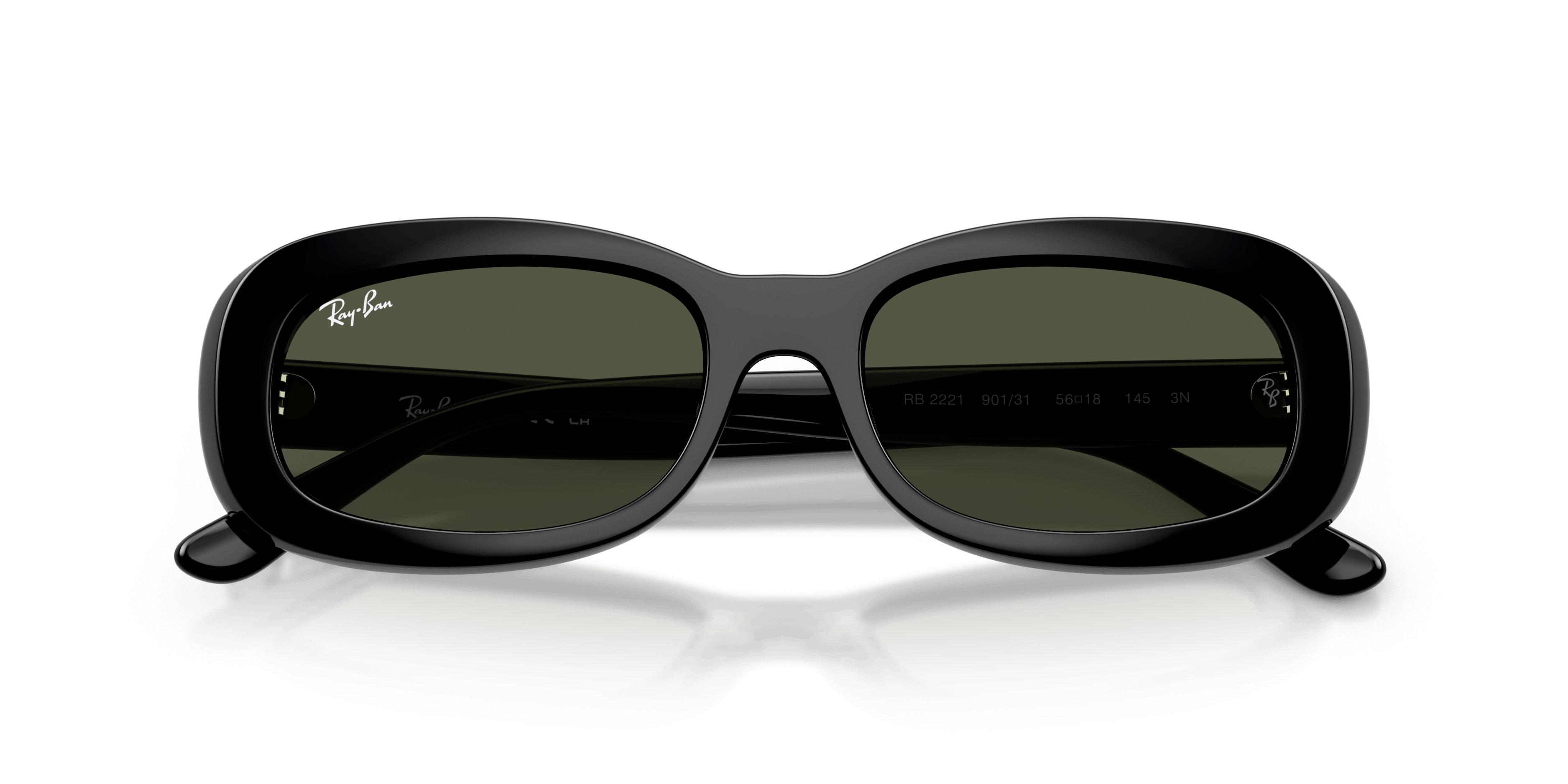 Folded, Ray-Ban RB2221 6827M2