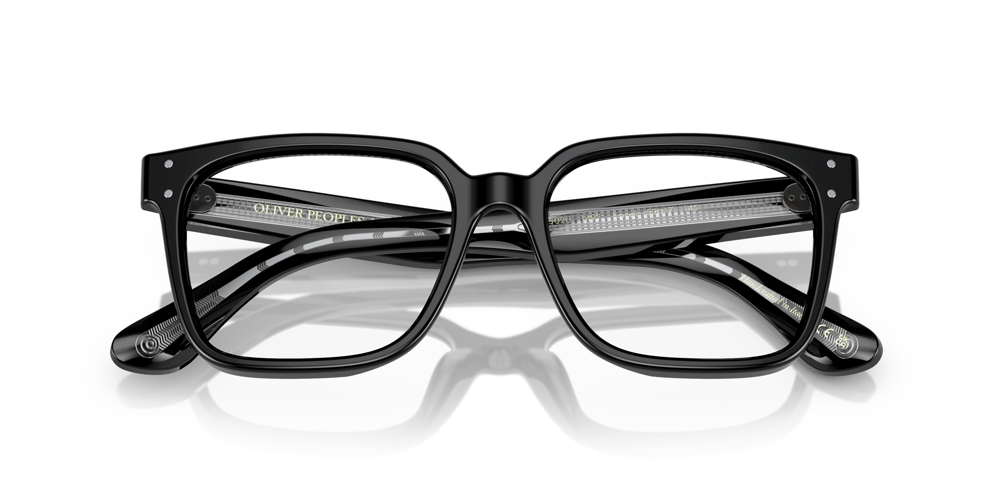 Oliver Peoples OV5502U Parcell square Glasses with Black frame 