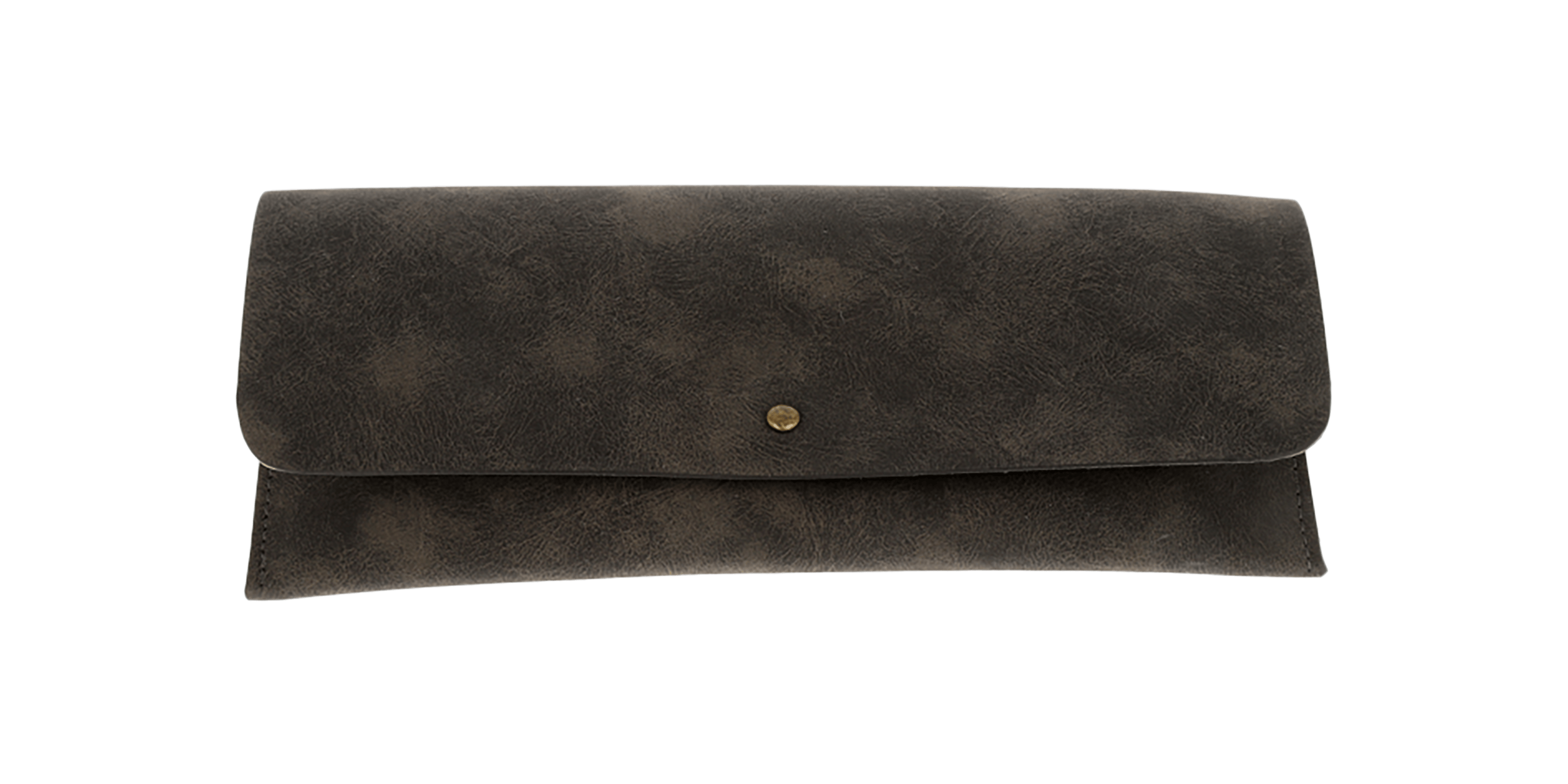 Front, GRANDVISION ETUI PEAU effet vieilli noir