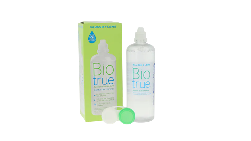 Front, Biotrue - 300ml Multifonction FLACON SIMPLE (250 À 360ML)