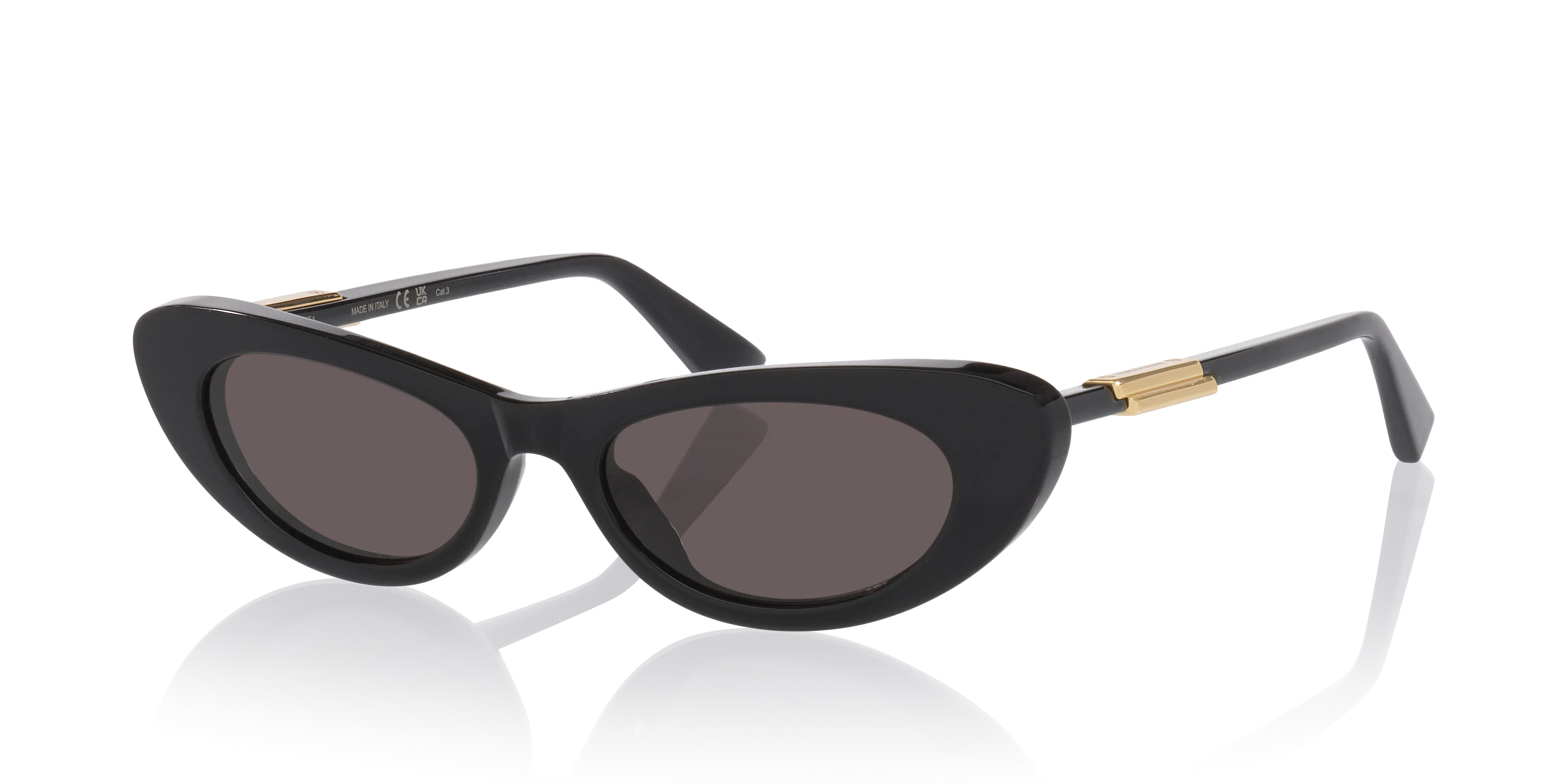 Angle_Left01, Bottega Veneta BV1447S 001 Solglasögon