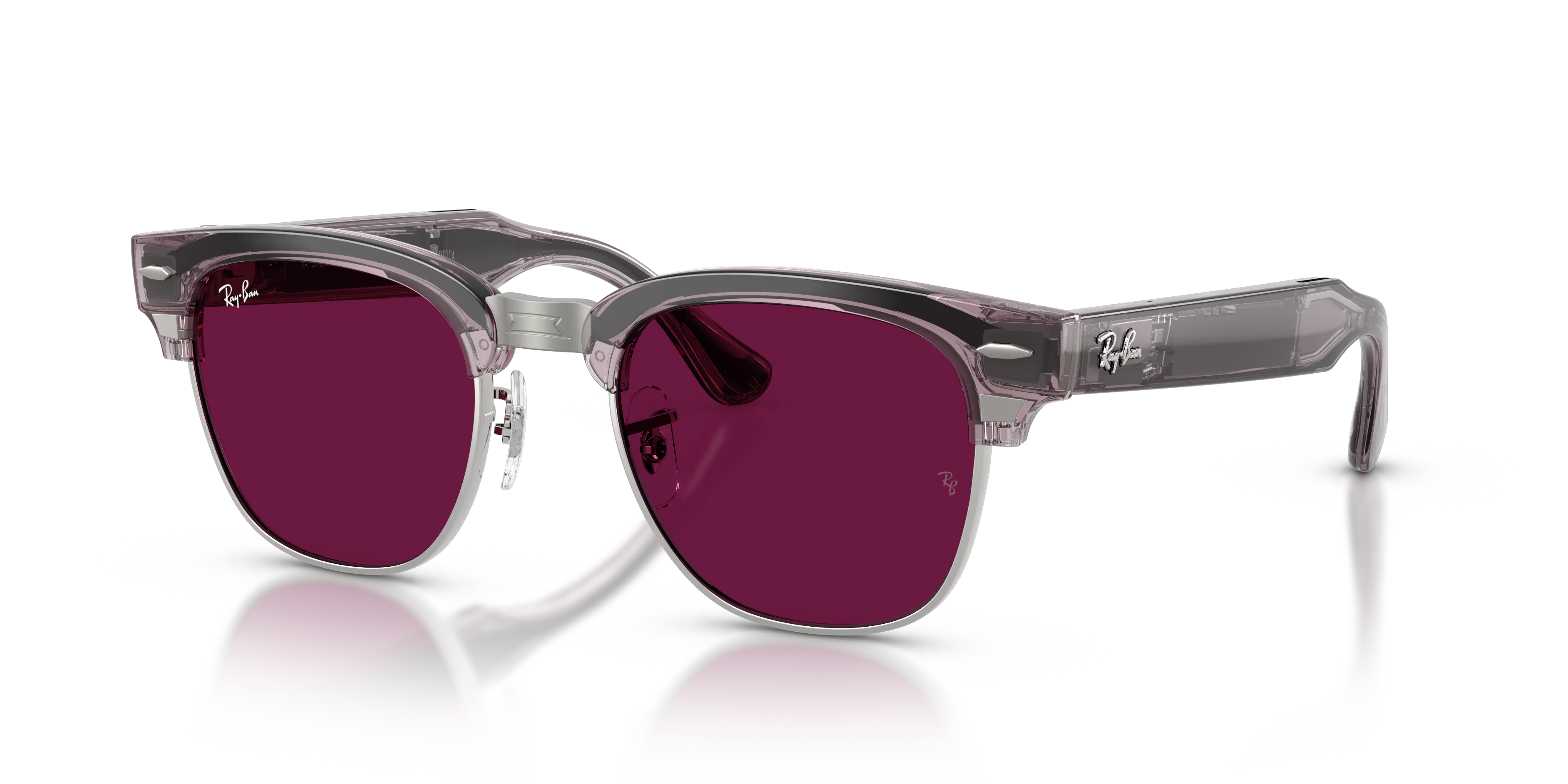 Detail05, Ray-Ban Meta Audio Clubmaster RW 7004 with Transitions® lenses