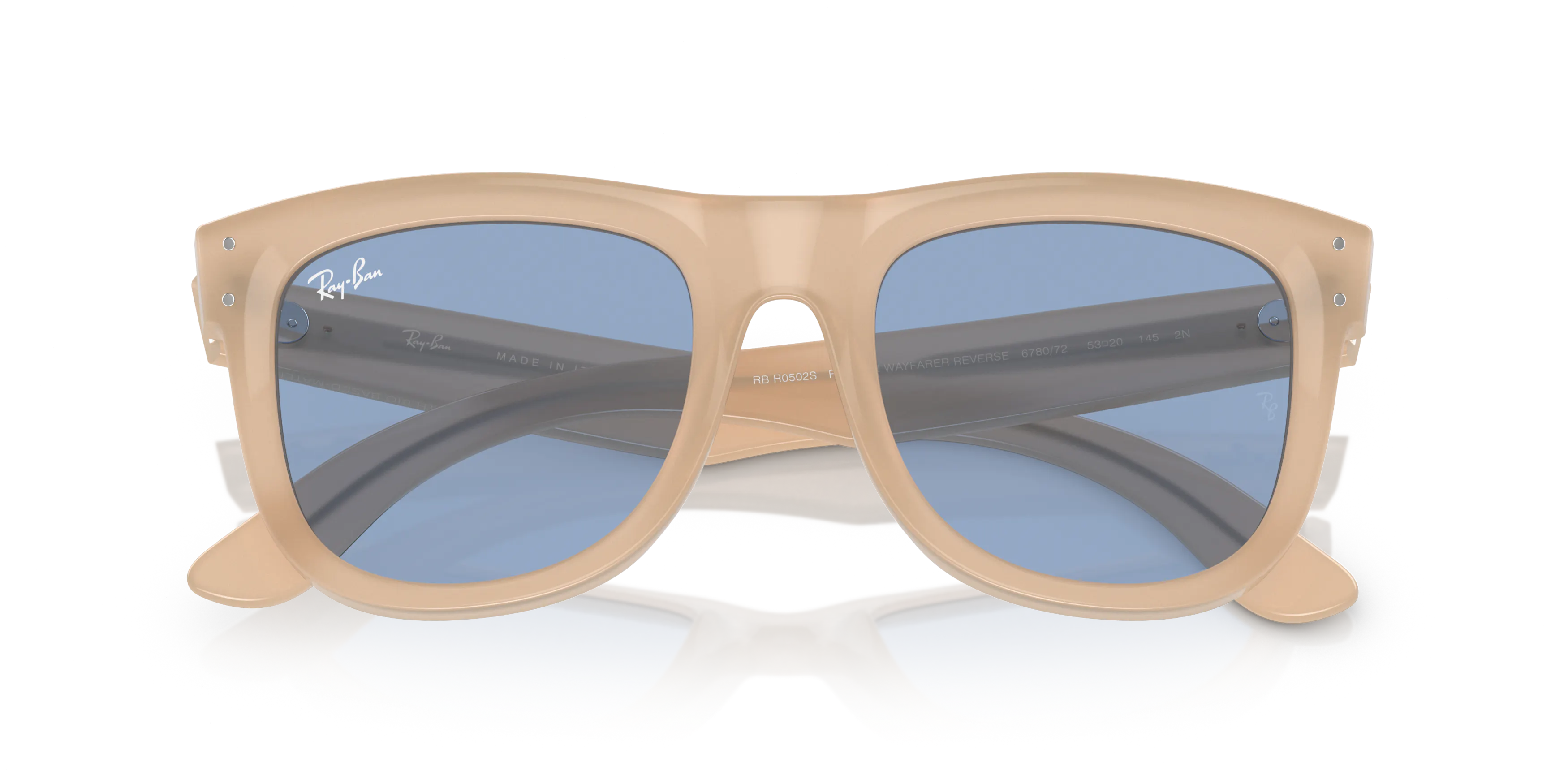 Folded, Ray-Ban WAYFARER REVERSE RBR0502S 678072