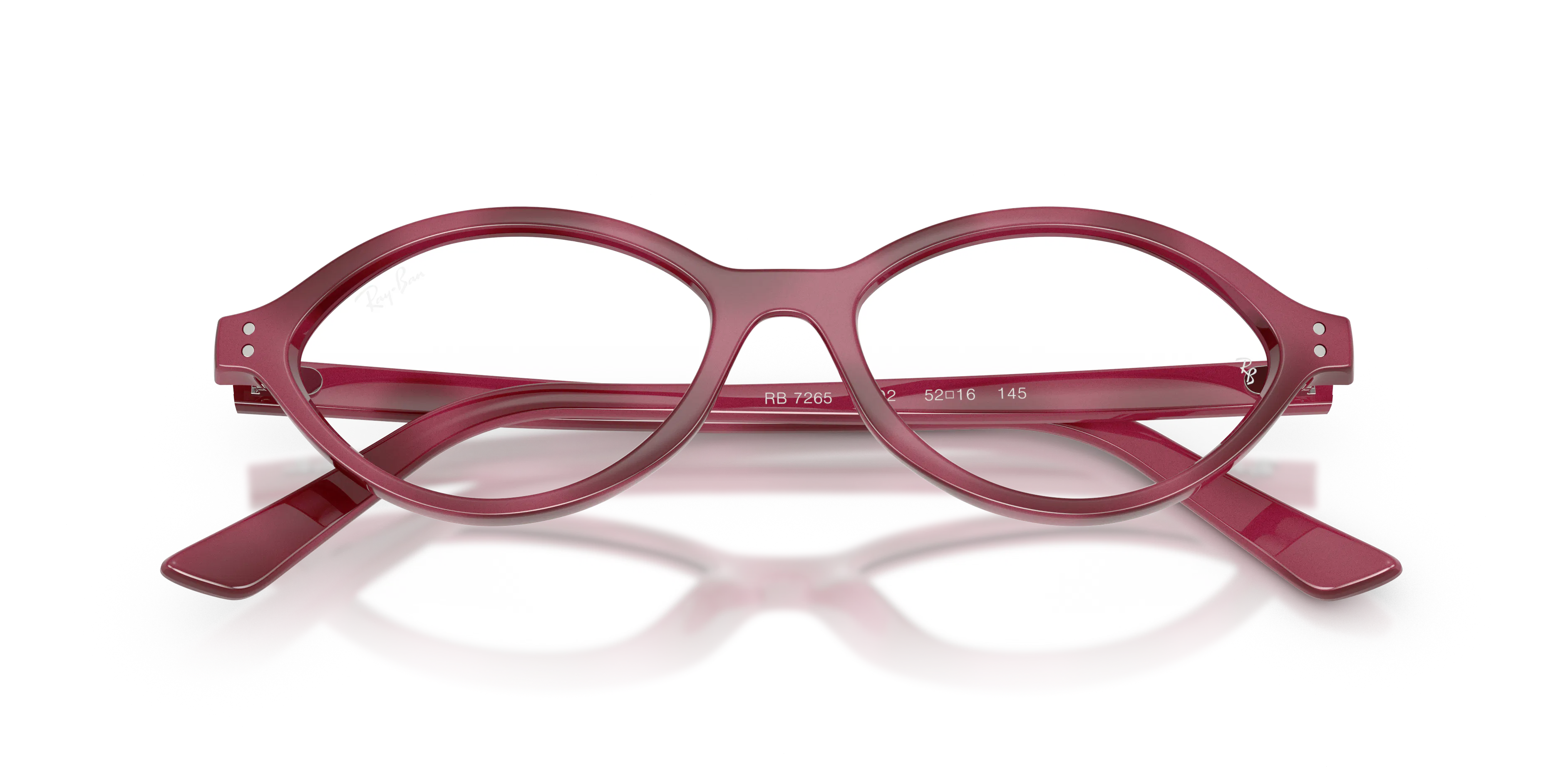 Folded, RAY-BAN RB7265 Romy Optics Bio-Based 8492