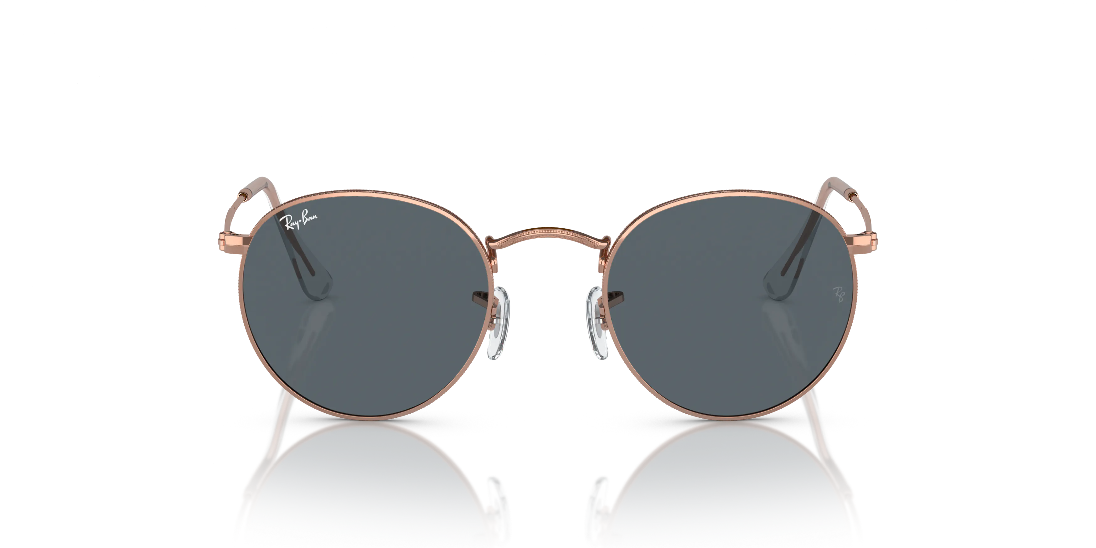 Front, Ray-Ban Round Metal RB 3447 Sunglasses