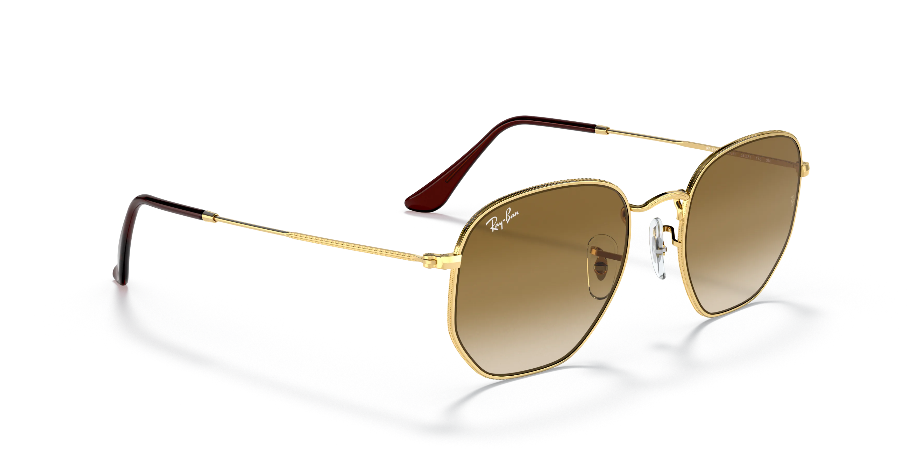Angle_Right01, Ray-Ban Hexagonal RB3548 001/51