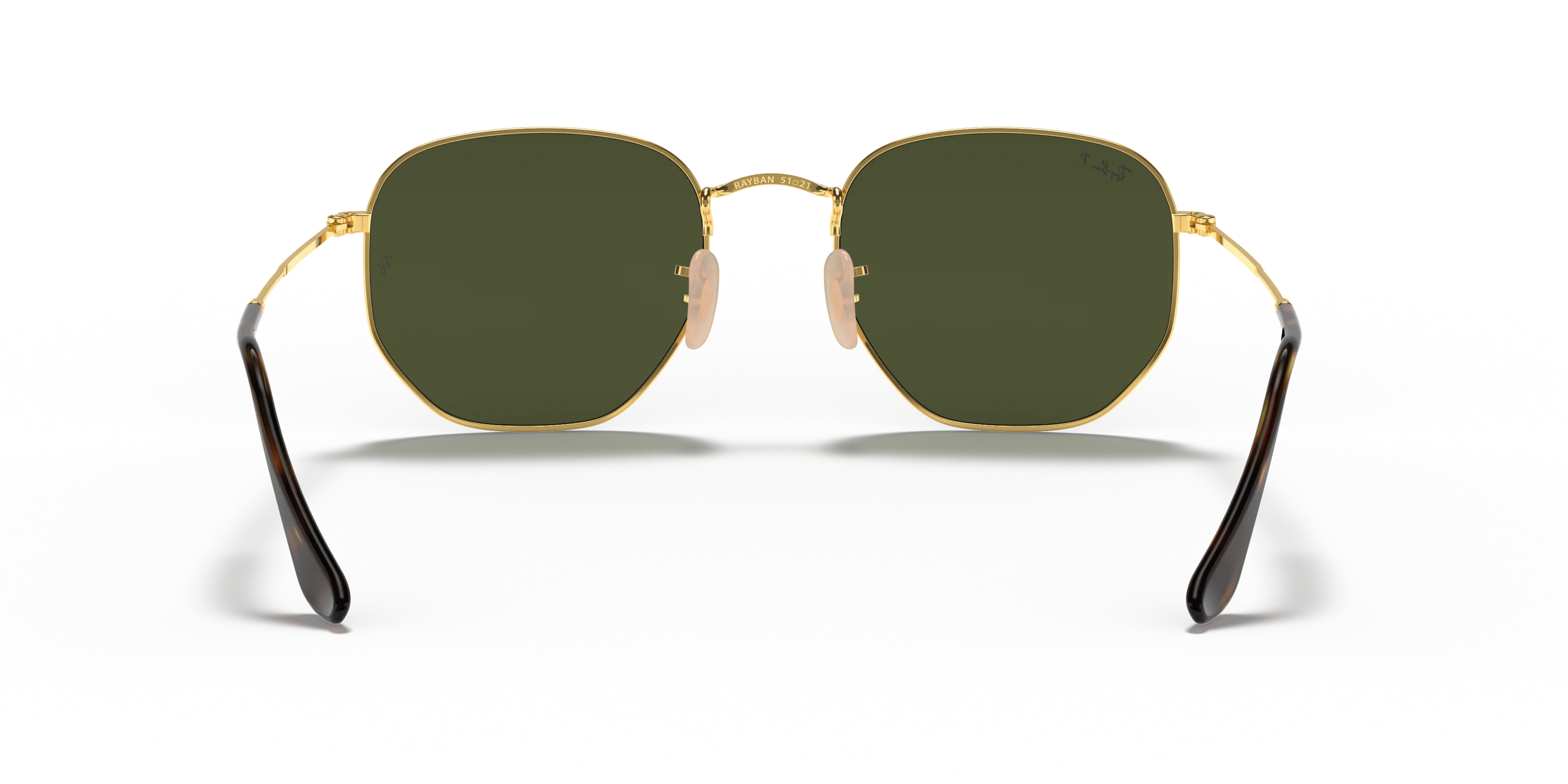 Detail02, Ray-Ban Hexagonal Flat Lenses RB 3548N Sunglasses