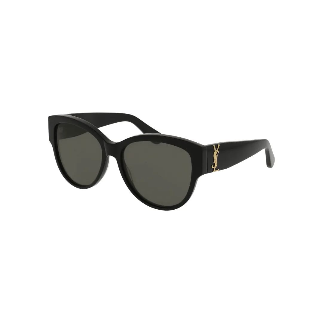 Saint Laurent SL M3 Solbriller - Ovale Sort