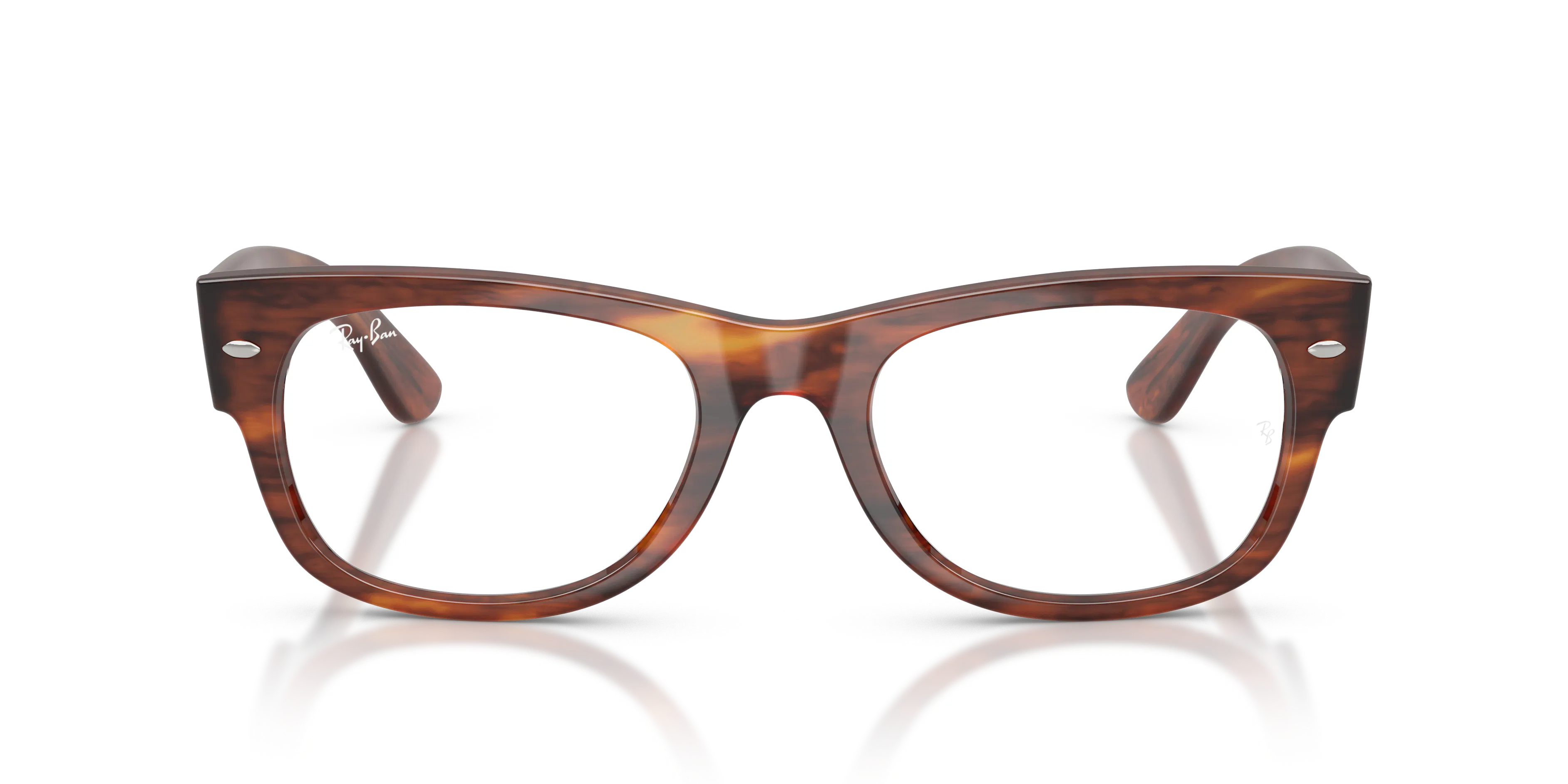 Front, Ray-Ban Mega Wayfarer II RX 0832V Glasses