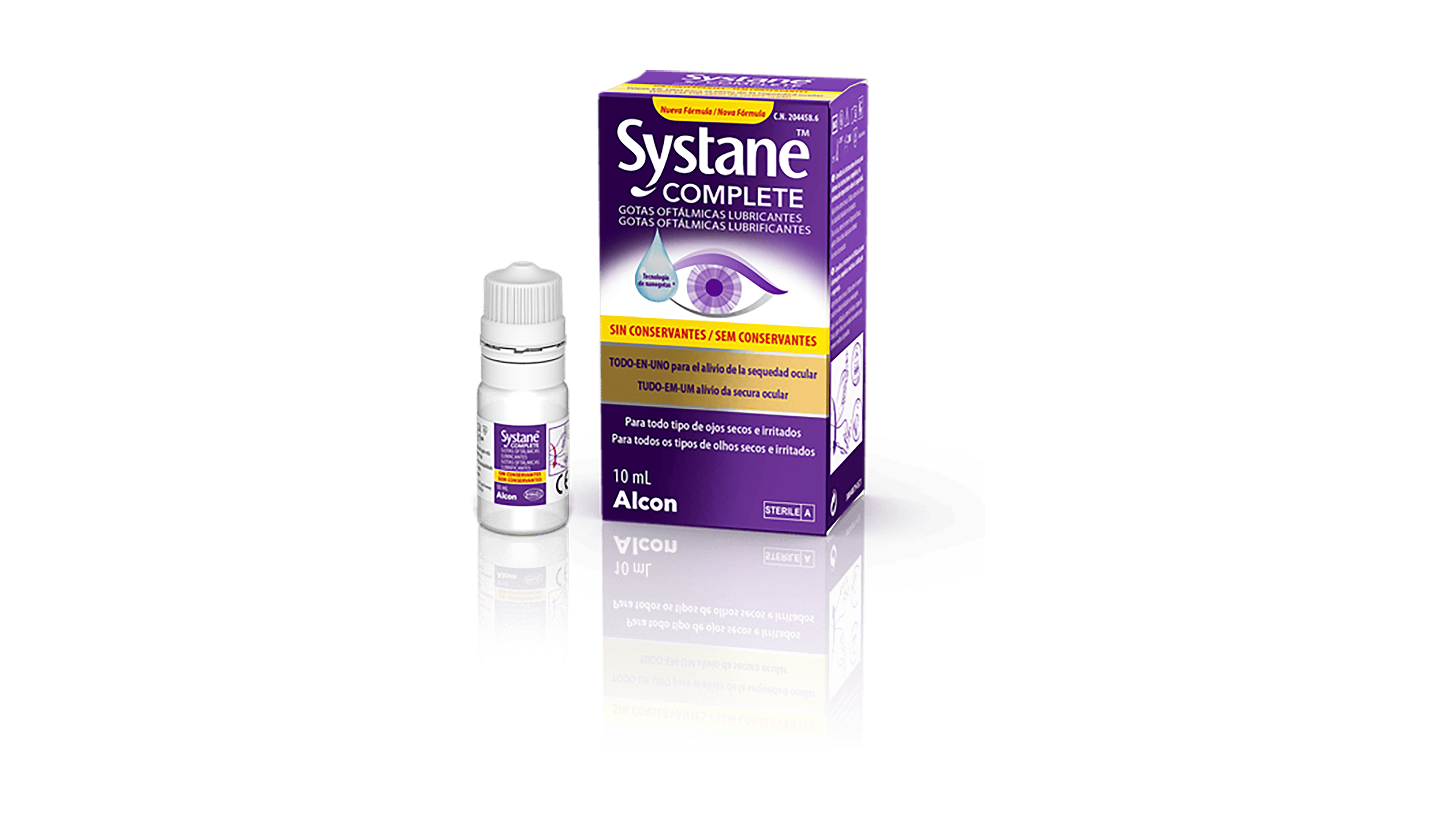 Front, Systane Complete Lágrima 10ml