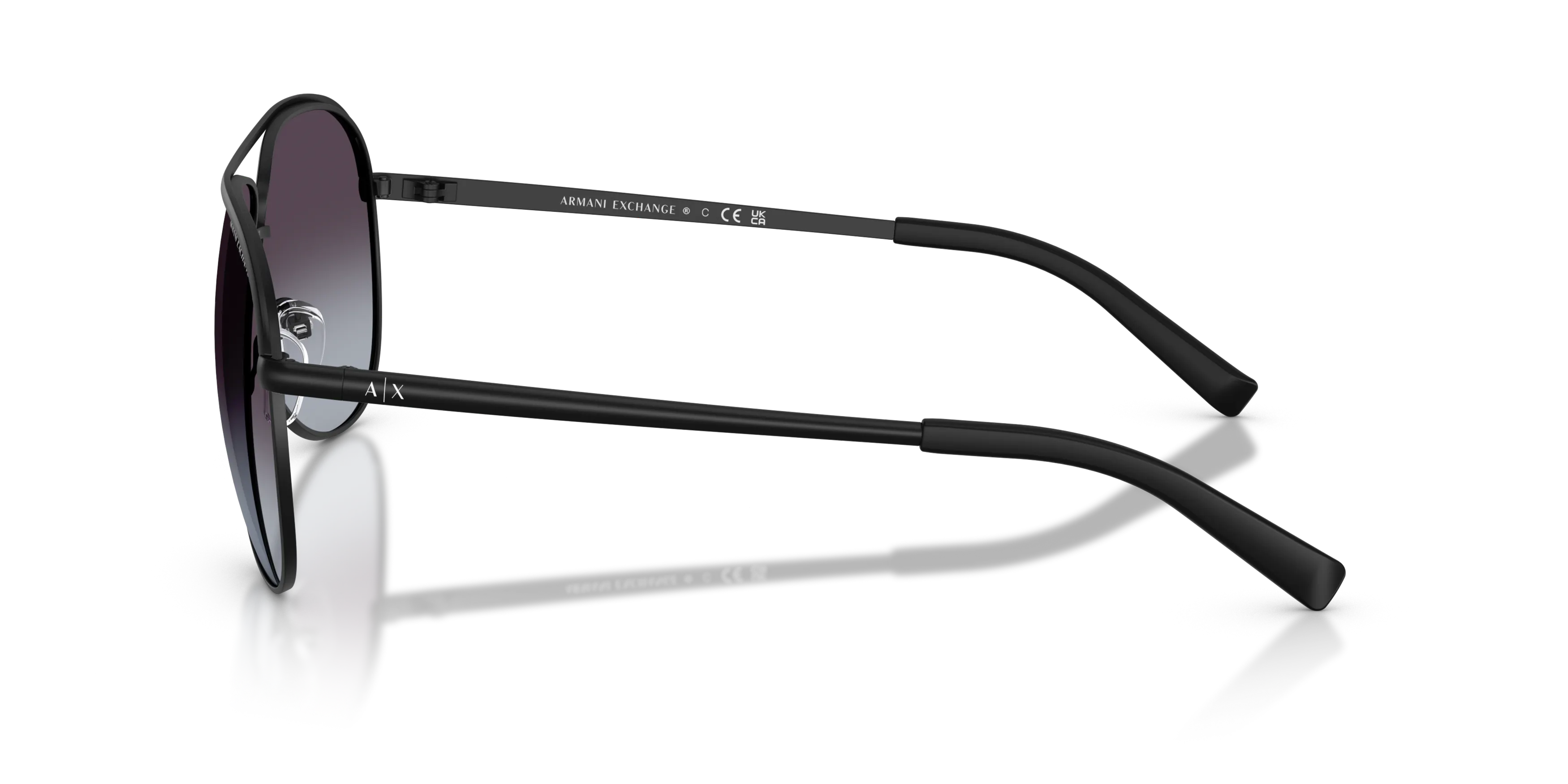 Angle_Left02, Armani Exchange 0AX2002 60008G Solbriller