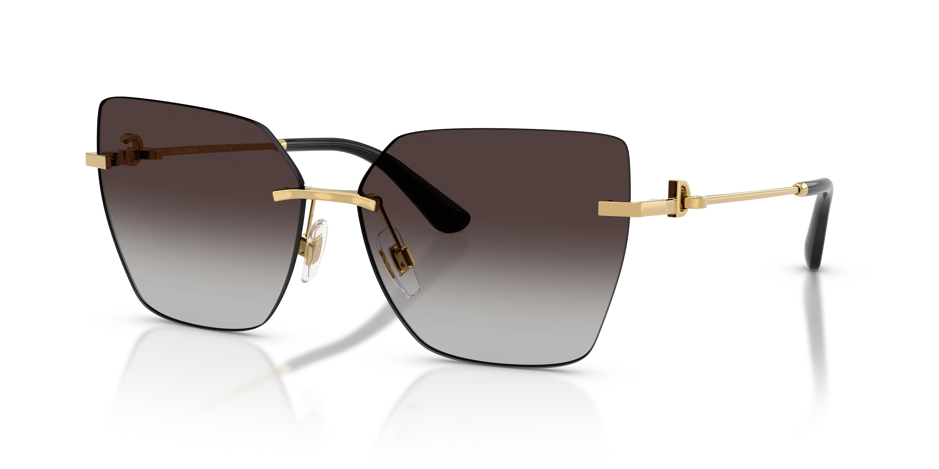 Dolce & Gabbana 0DG2321 Solbriller - Katteøjne Guld