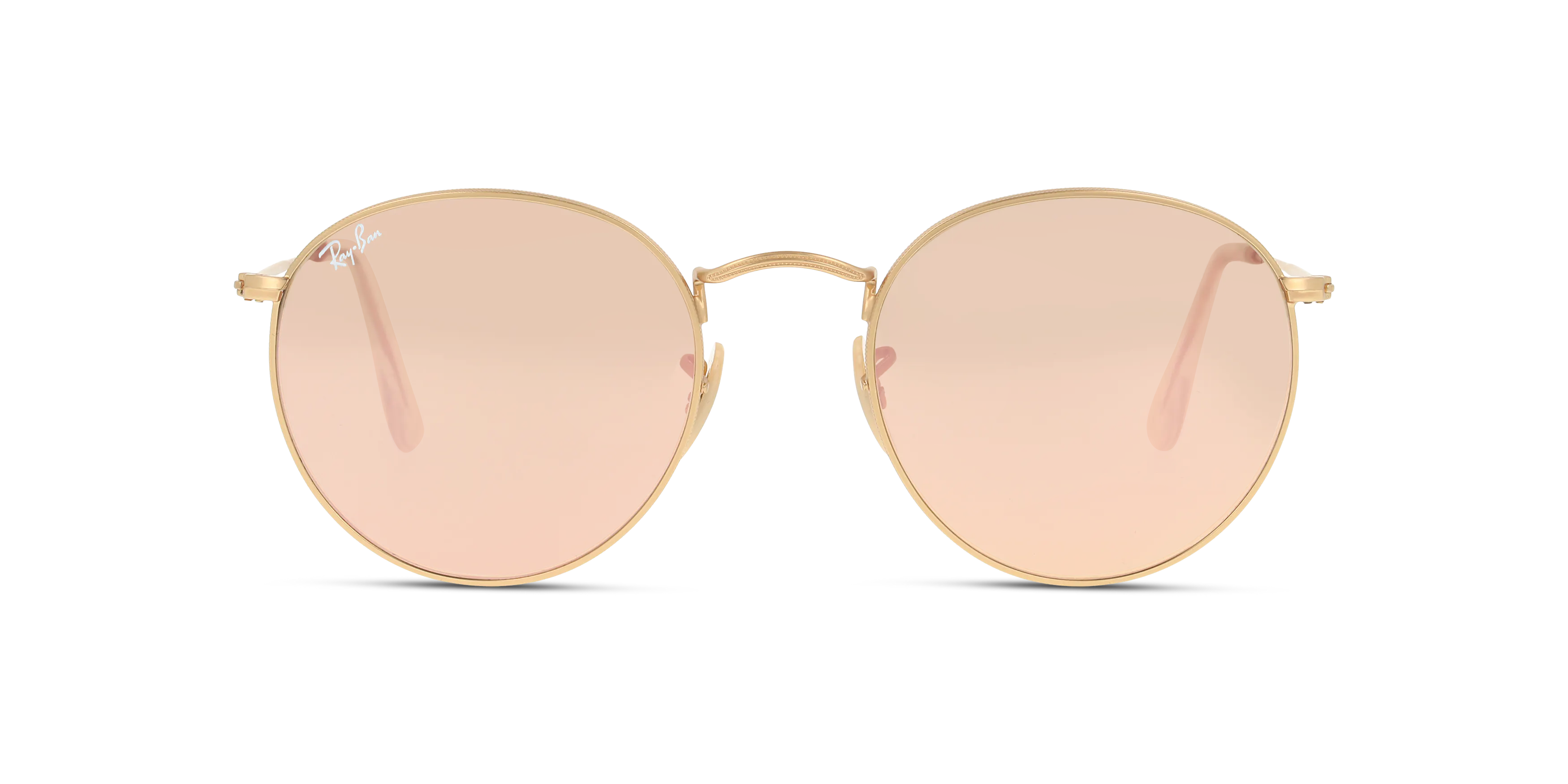 Front, RAY-BAN Round Flash Lenses RB3447 112/Z2