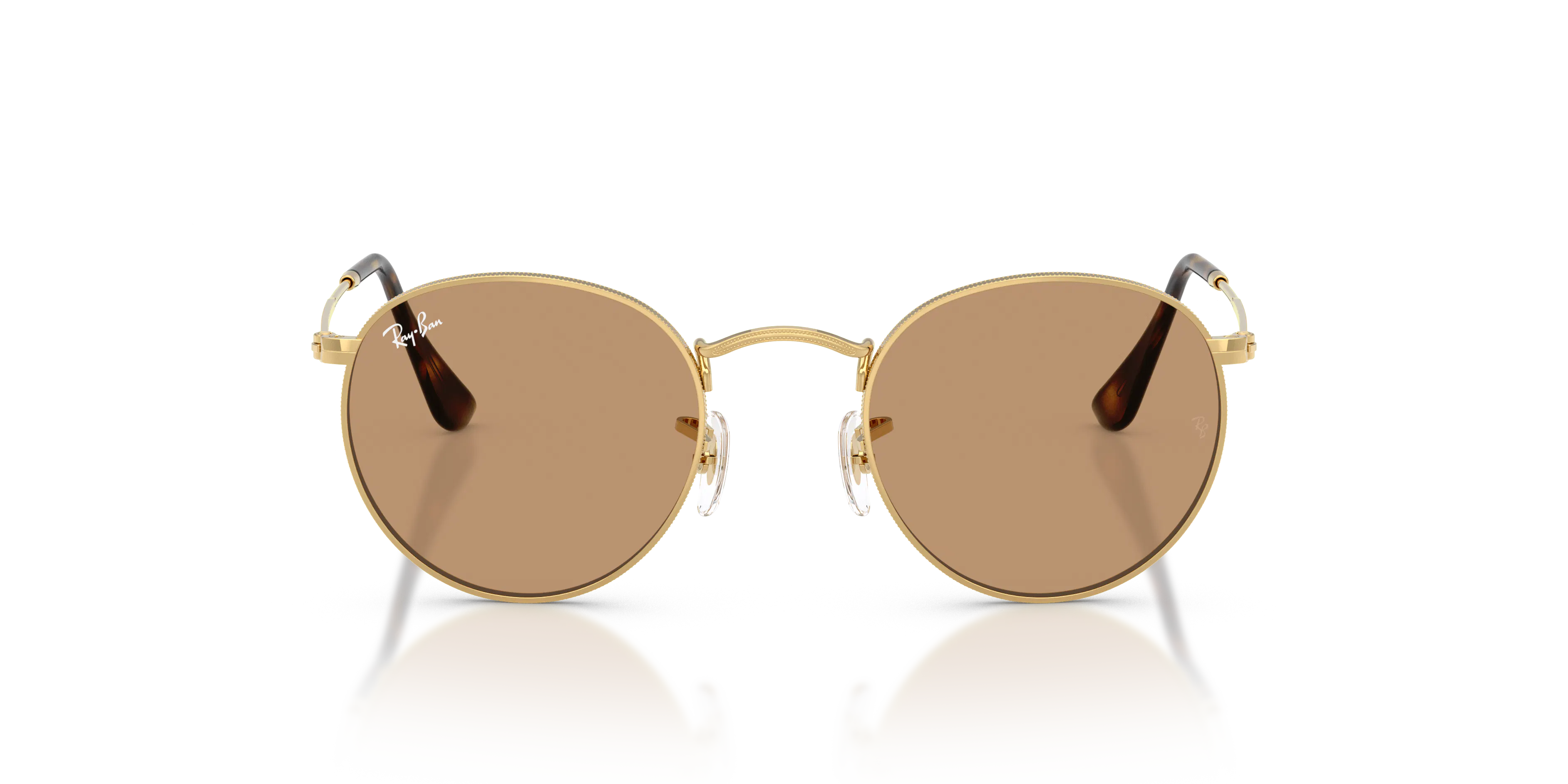 Front, Ray-Ban Round Metal RB3447 001/53