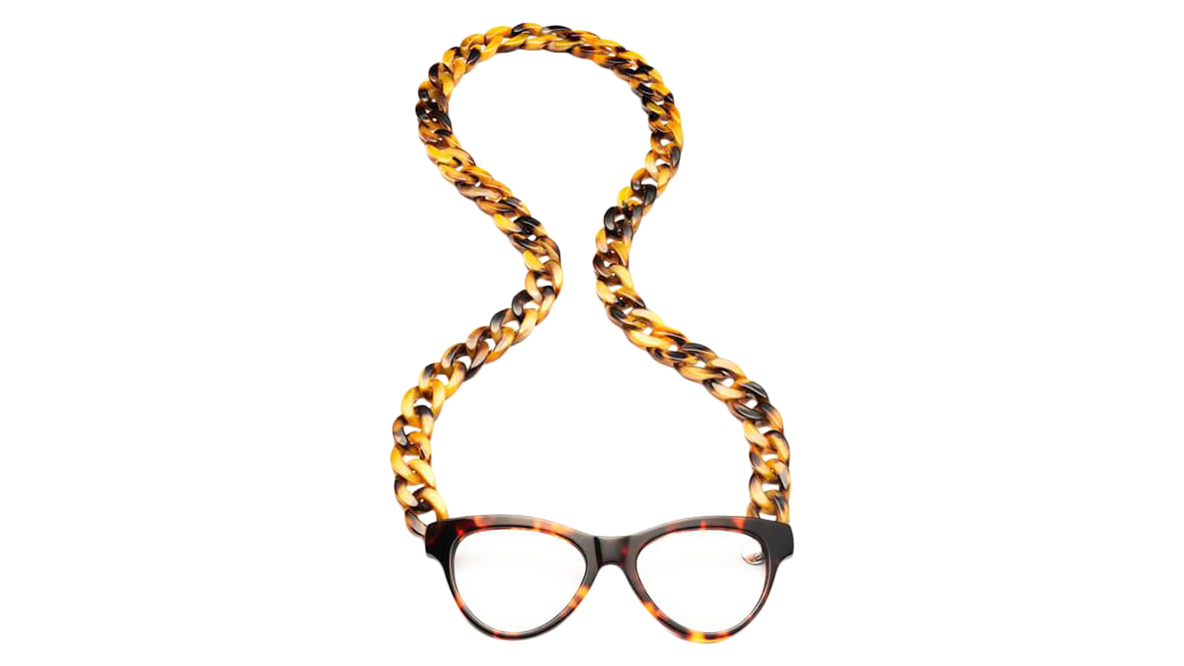 Front, CotiVision Joen - Tortoise Shell (+2.00) Necklace Reading Glasses