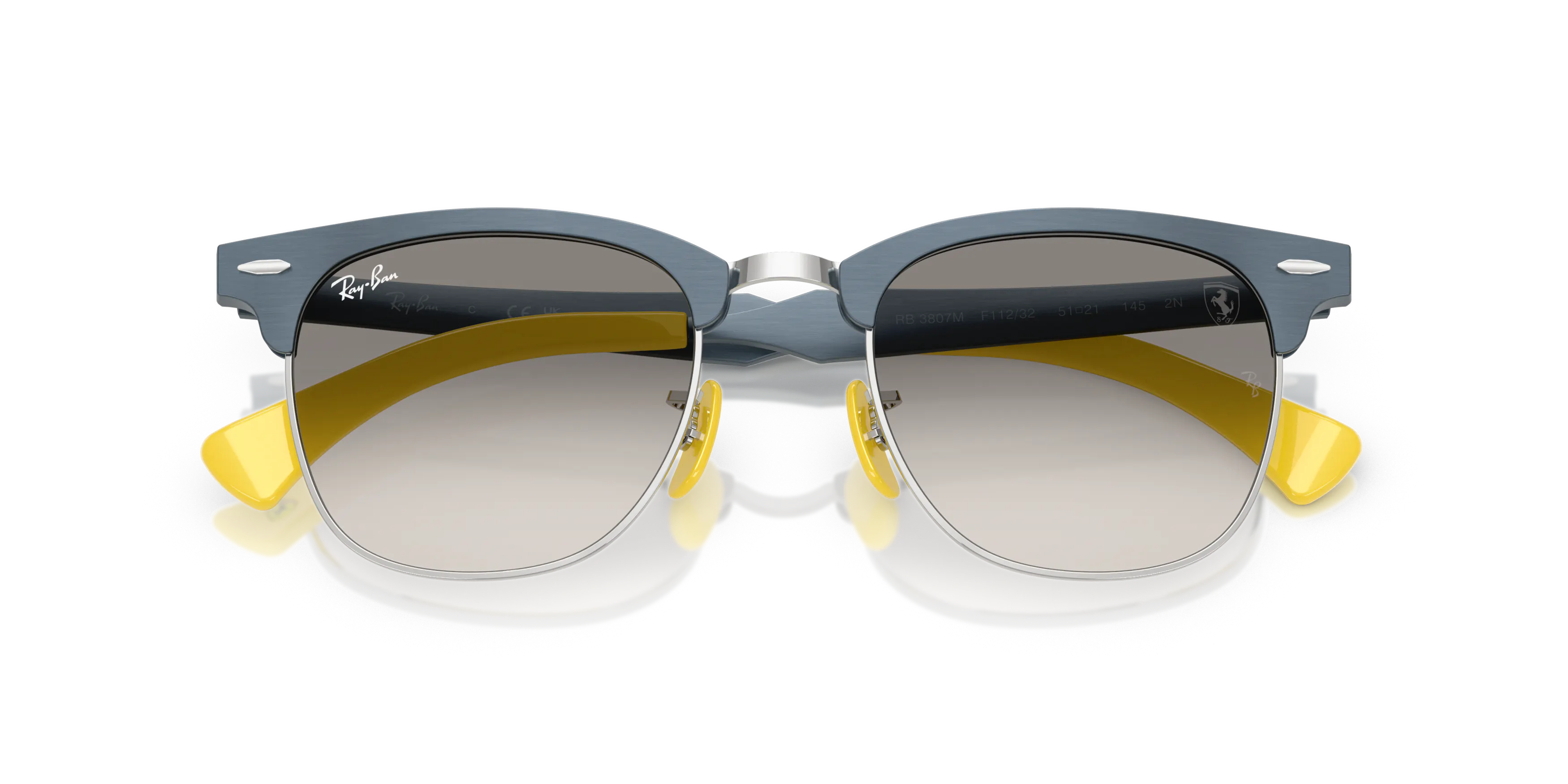 Ray-Ban RB3807M Scuderia Ferrari Collection square Sunglasses with 