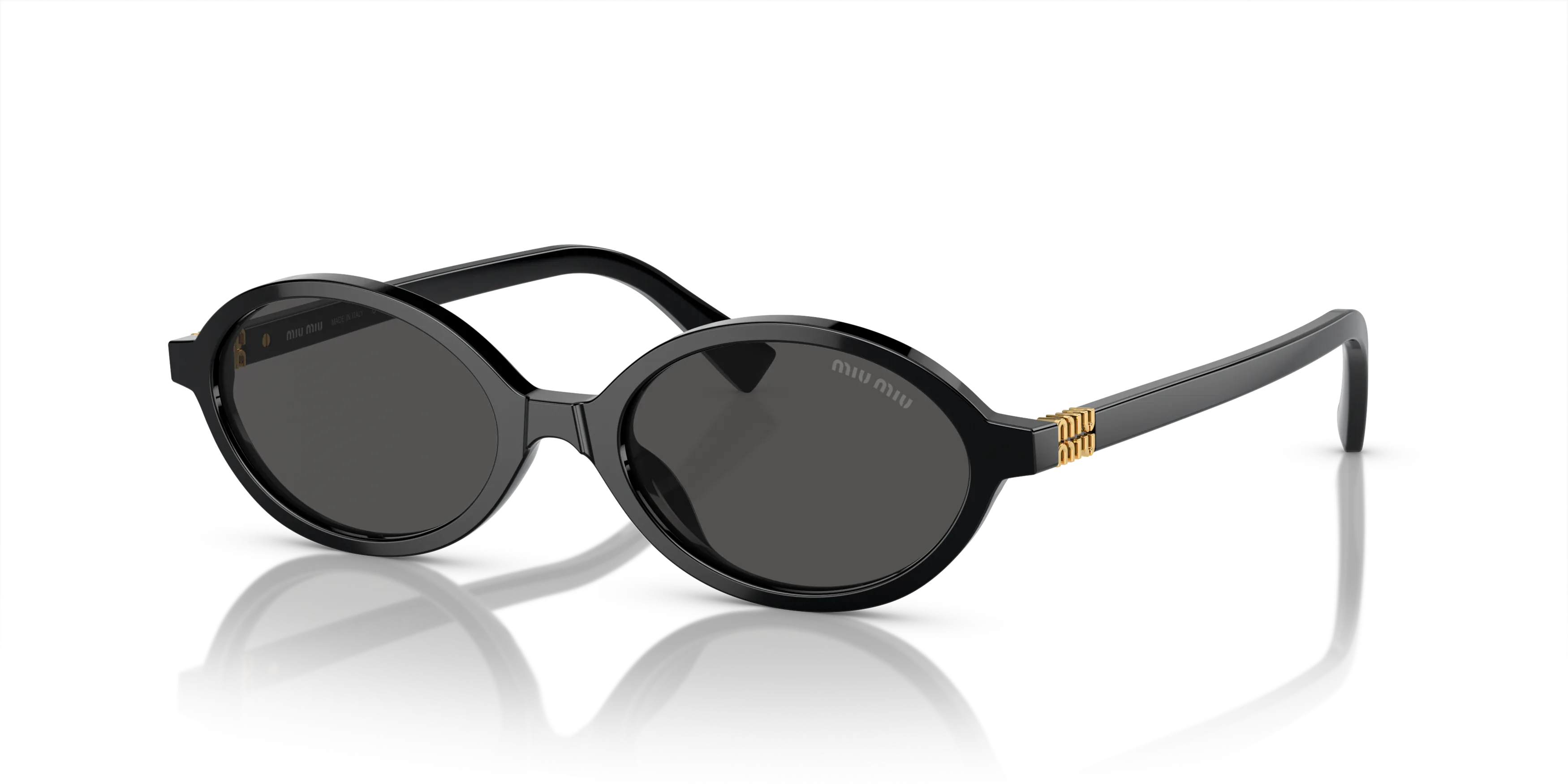 Angle_Left01, Miu Miu 0MU 04ZS 1AB5S0 Solbriller