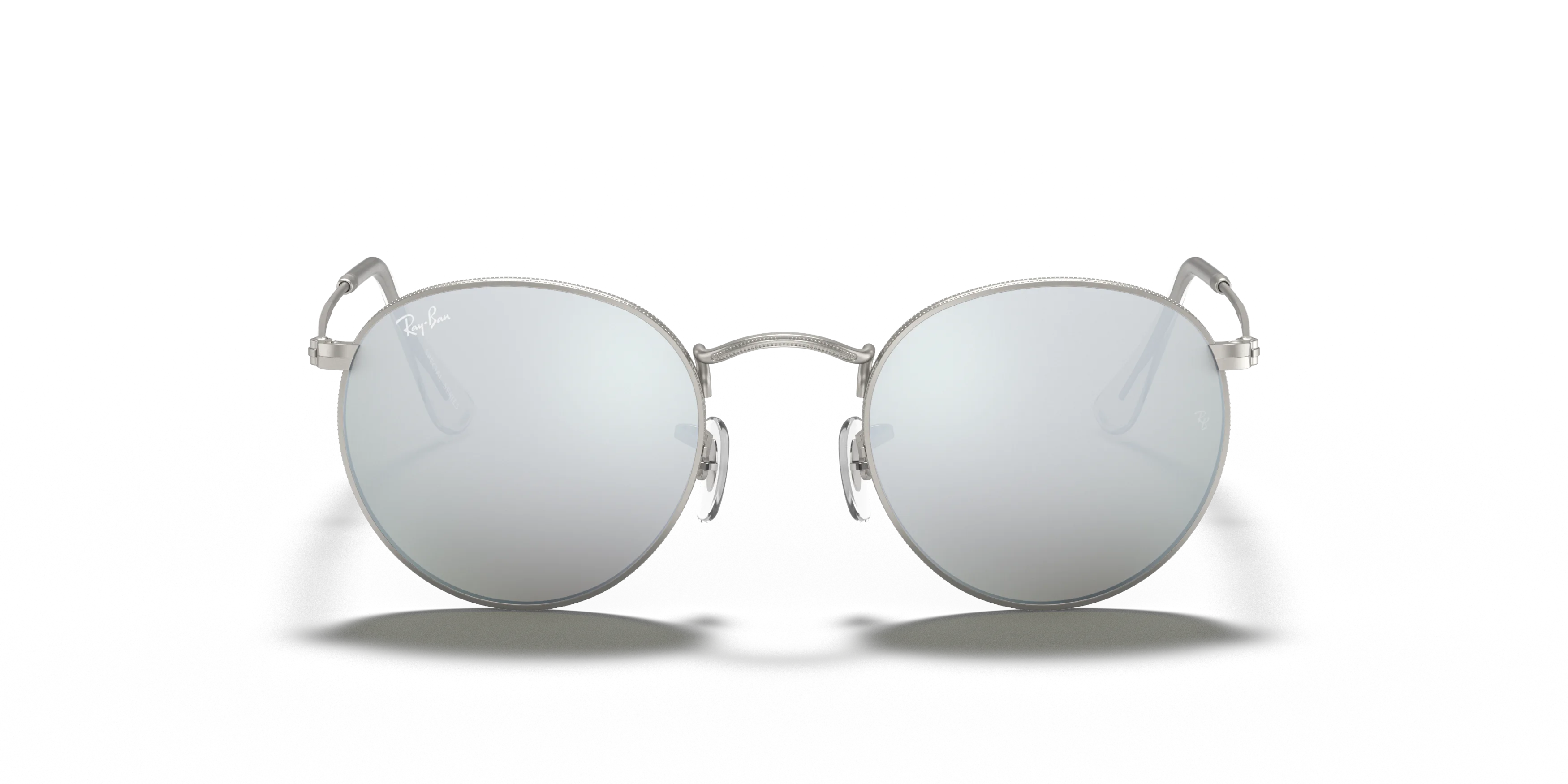 Front, RAY-BAN Round Flash Lenses RB3447 019/30