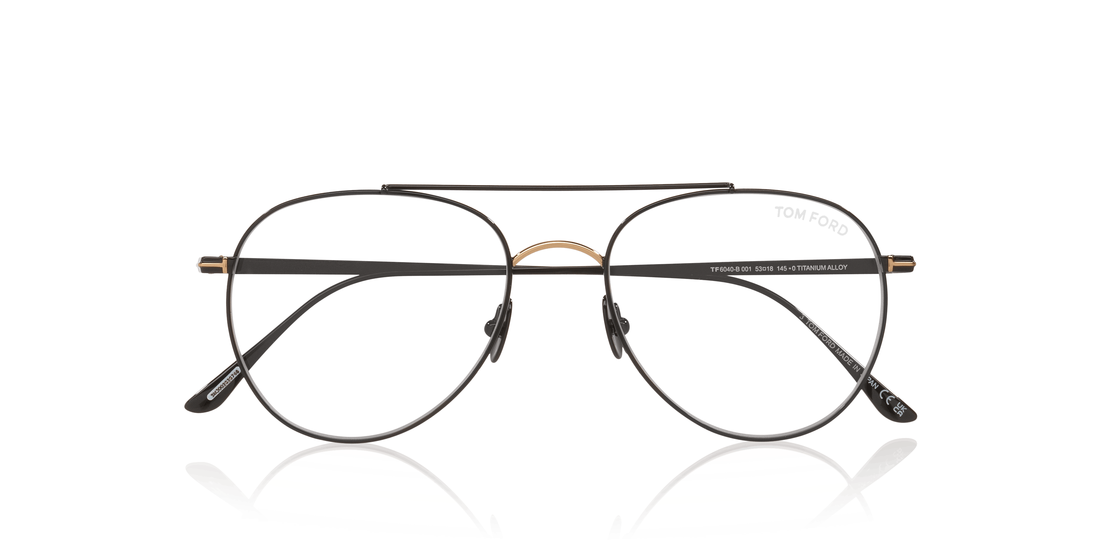 Folded, Tom Ford FT6040-B Glasses