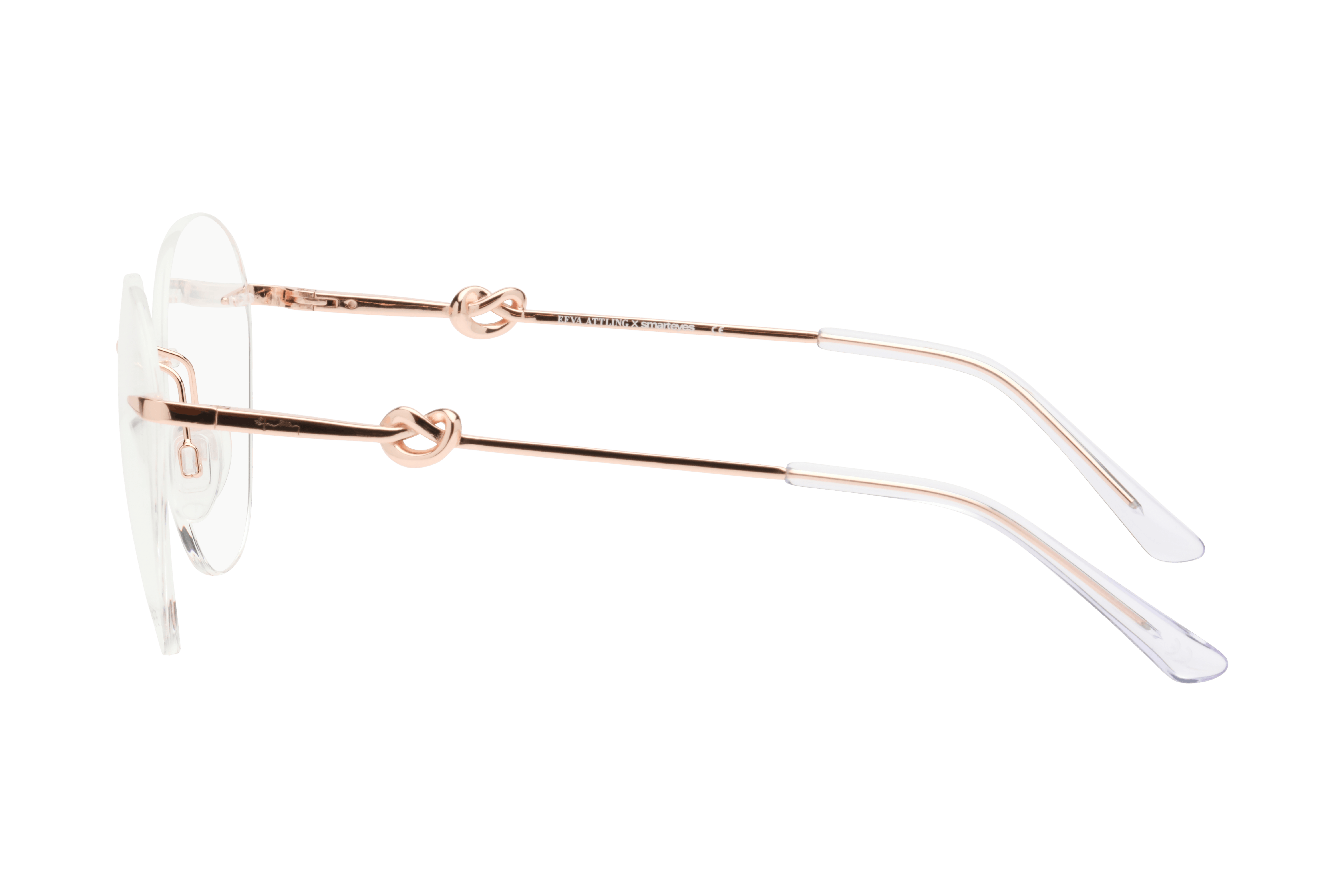 Angle_Left02, Efva Attling Soft Love Knot 8026 2402 Glasögonbåge