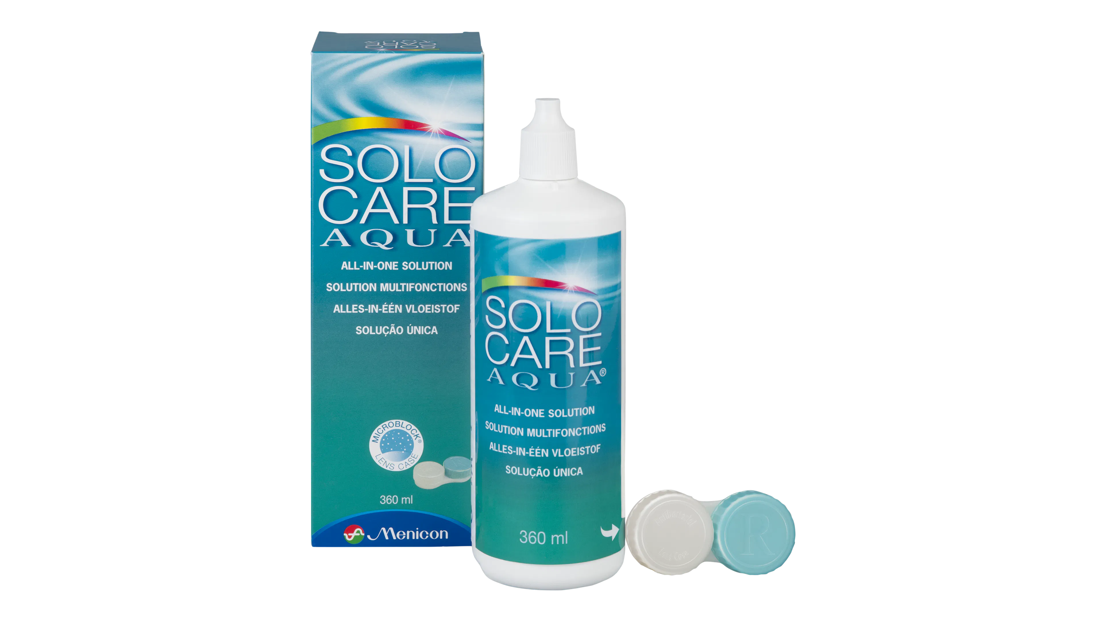 Front, Solo Care Aqua Multiplas utilizacoes 360ml