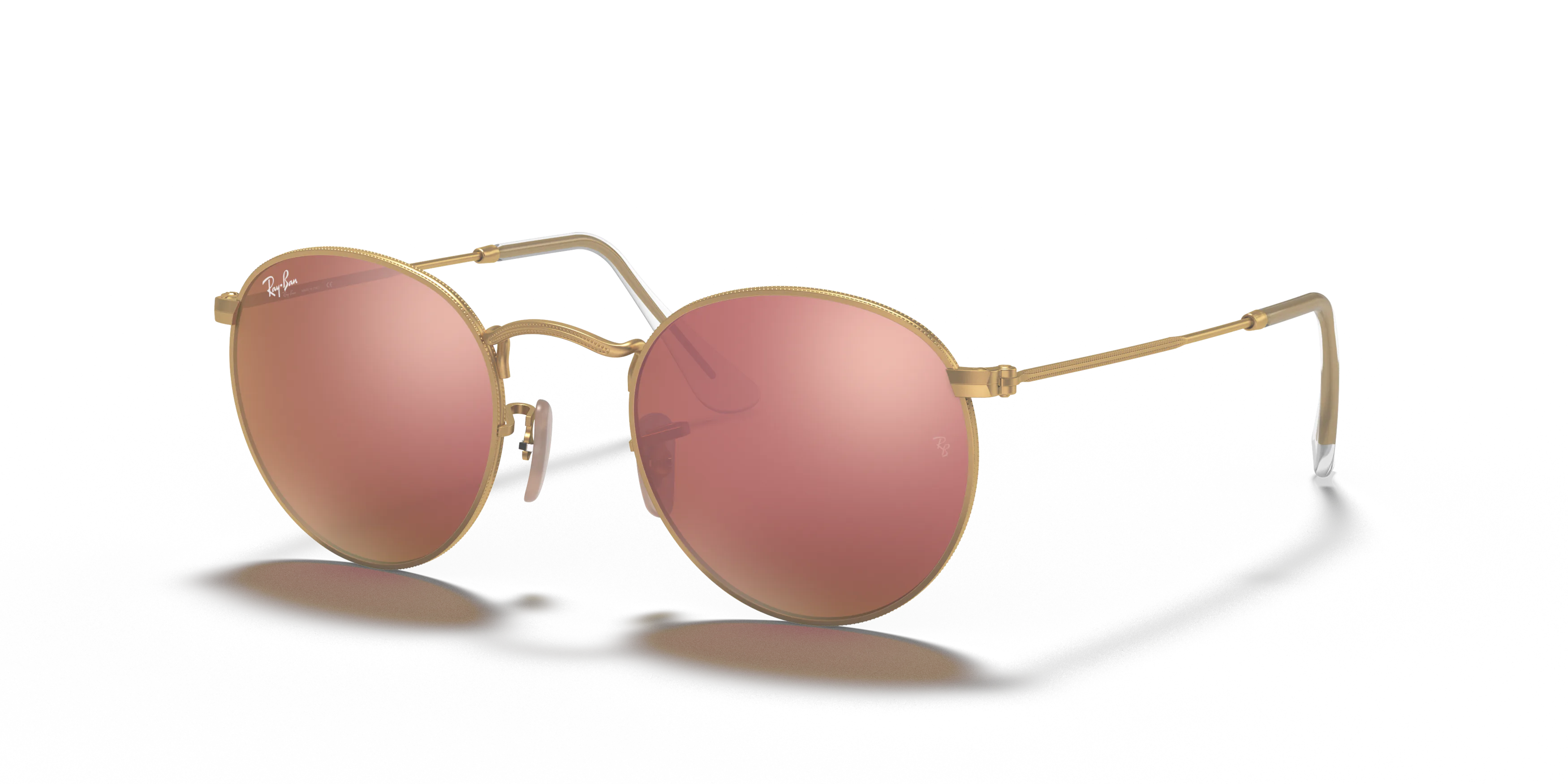 Angle_Left01, RAY-BAN Round Flash Lenses RB3447 112/Z2