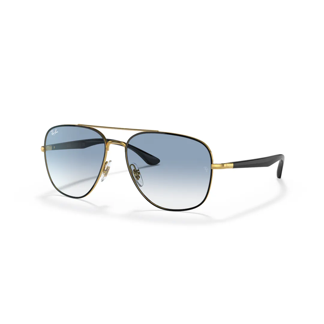 Ray-Ban 0RB3683 Solbriller - Firkantede Guld