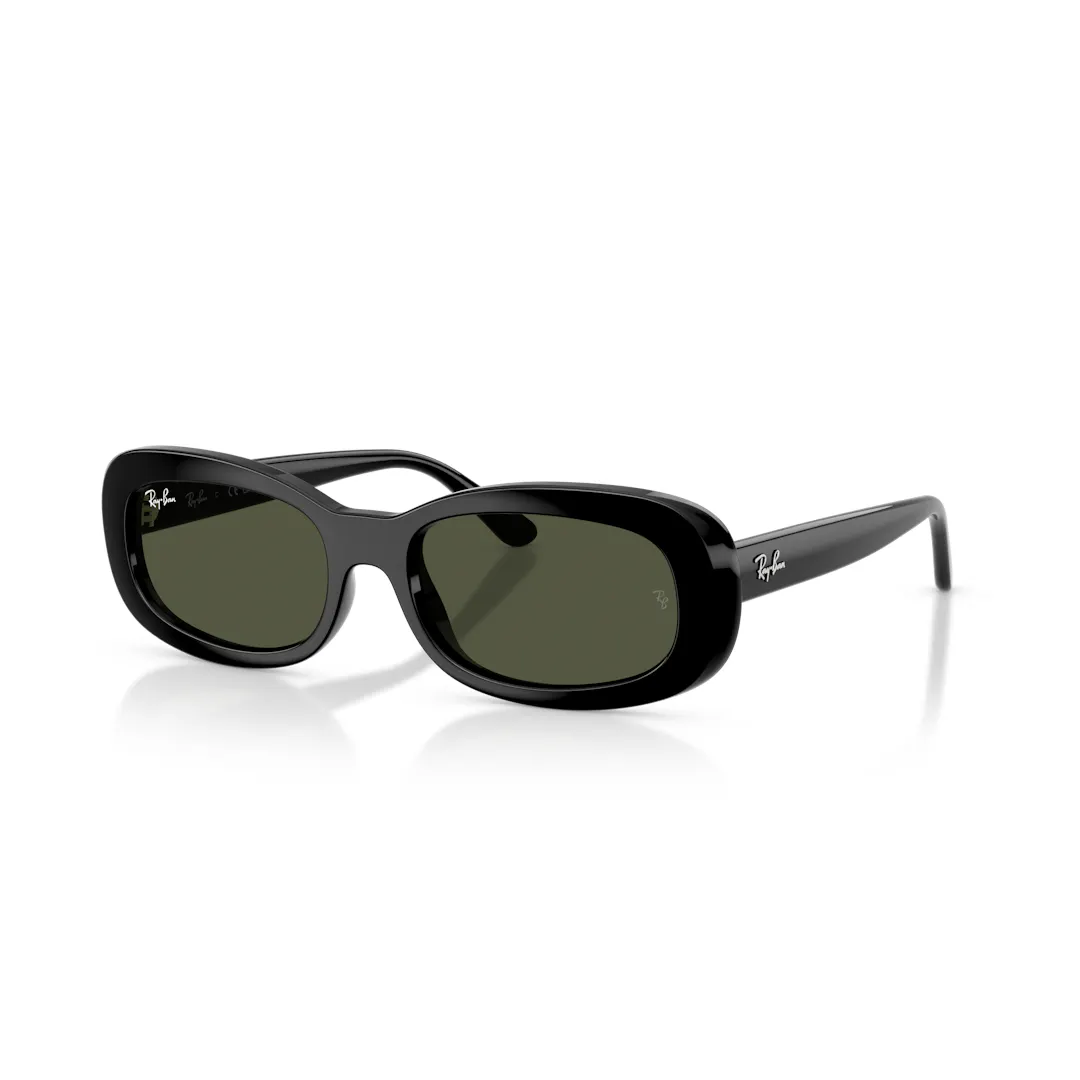 Ray-Ban 0RB2221 Solbriller - Ovale Sort Ray-Ban 0RB2221 Solbriller - Ovale Sort